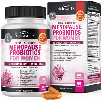 Menopause Support Probiotics for Women - Unique Menopause Relief for Hot Flashes 