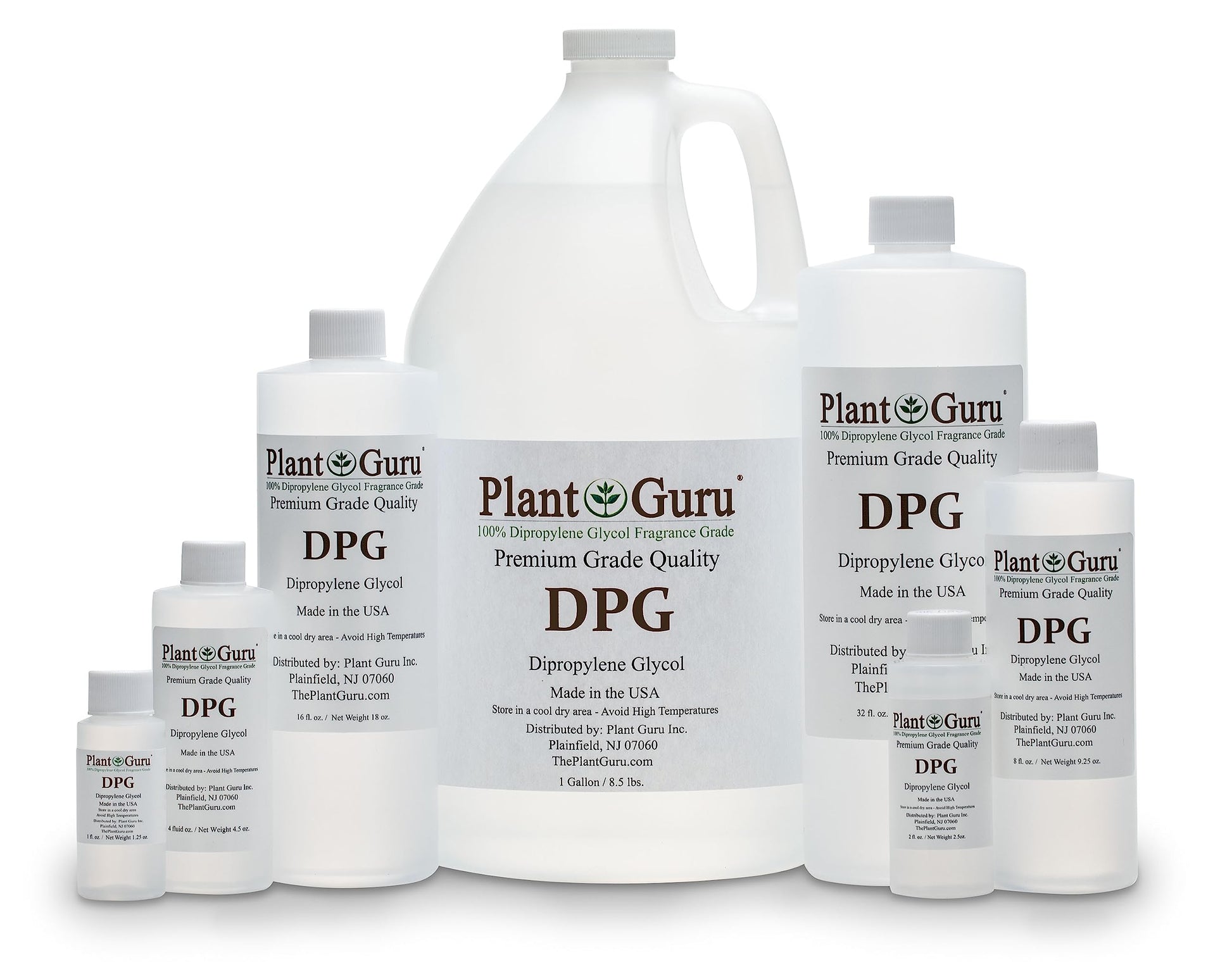 Dipropylene Glycol DPG 4 fl. oz. - Fragrance Grade Carrier Oil - Great for Incense Making Plant Guru