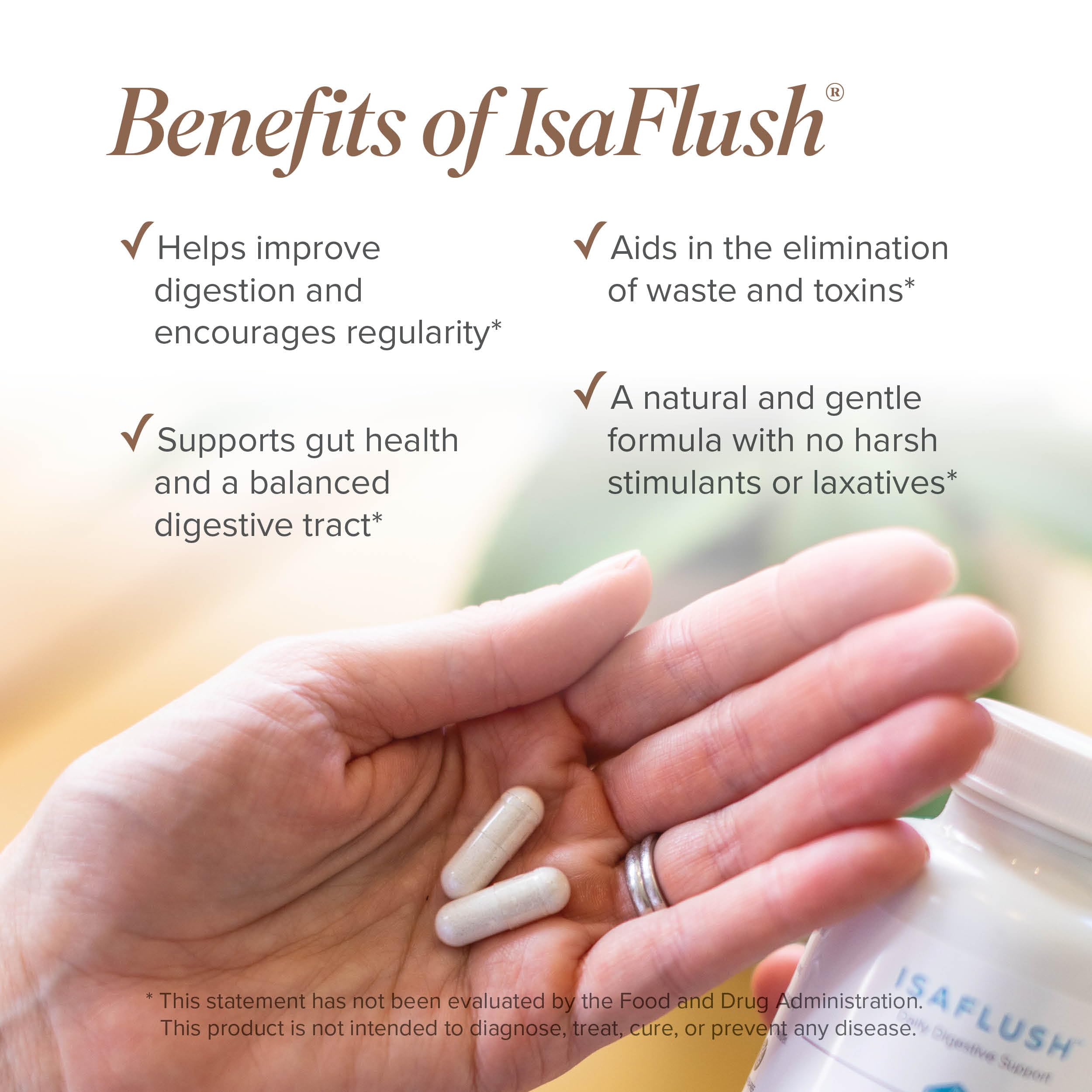 Isagenix IsaFlush - Gentle Digestive Support with Balanced Minerals Encouraging Isagenix