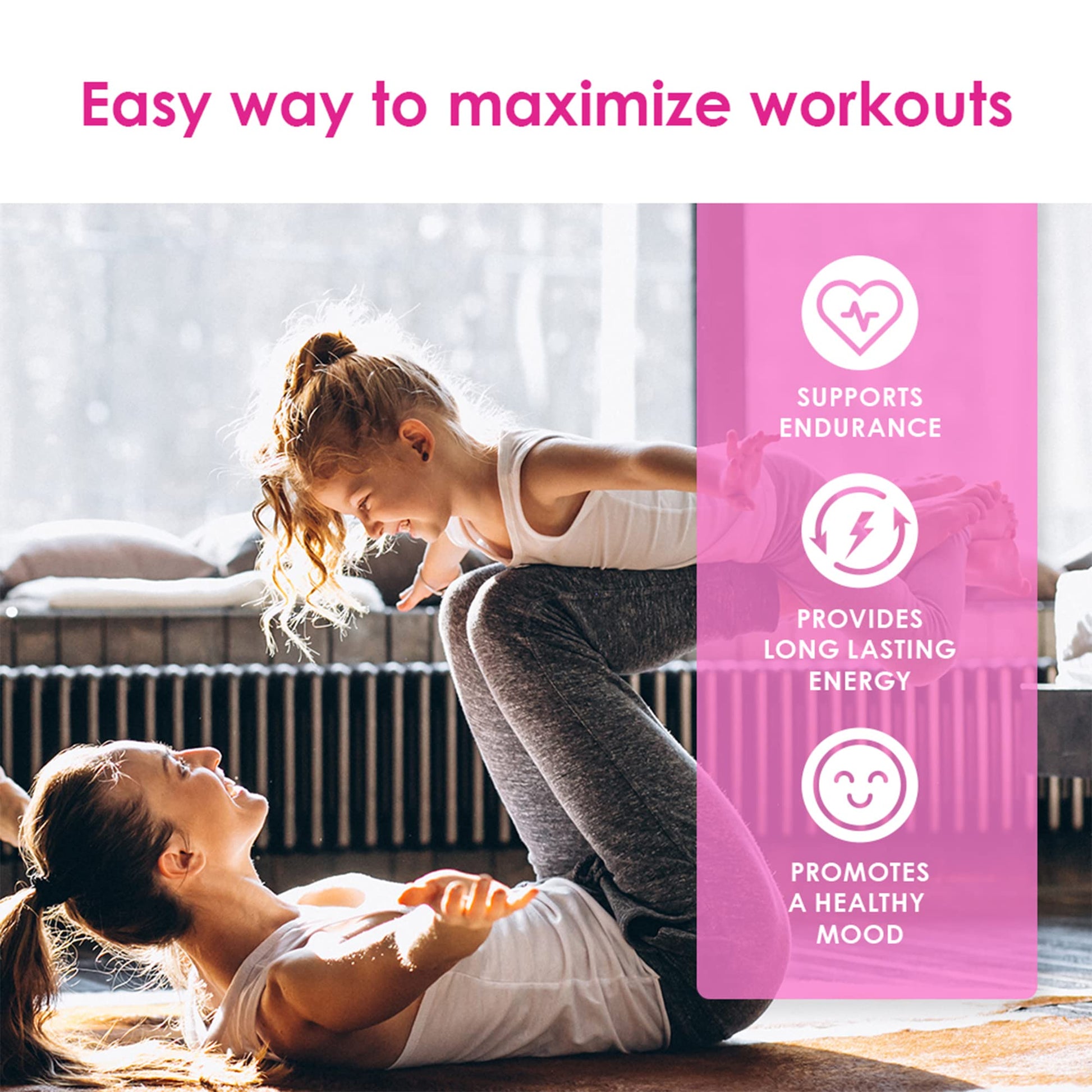 SkinnyFit Jump Start Pre Workout Supplement for Women 30 Servings - Creatine Free SkinnyFit