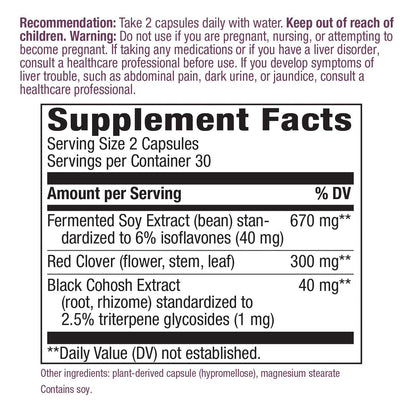 Nature's Way EstroSoy, Menopause Relief Blend*, Helps Relieve Menopausal Symptoms
