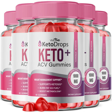 VIVE MD Keto Drops ACV Gummies Keto Drops ACV Gummies 525 MG Keto Drops Gummies