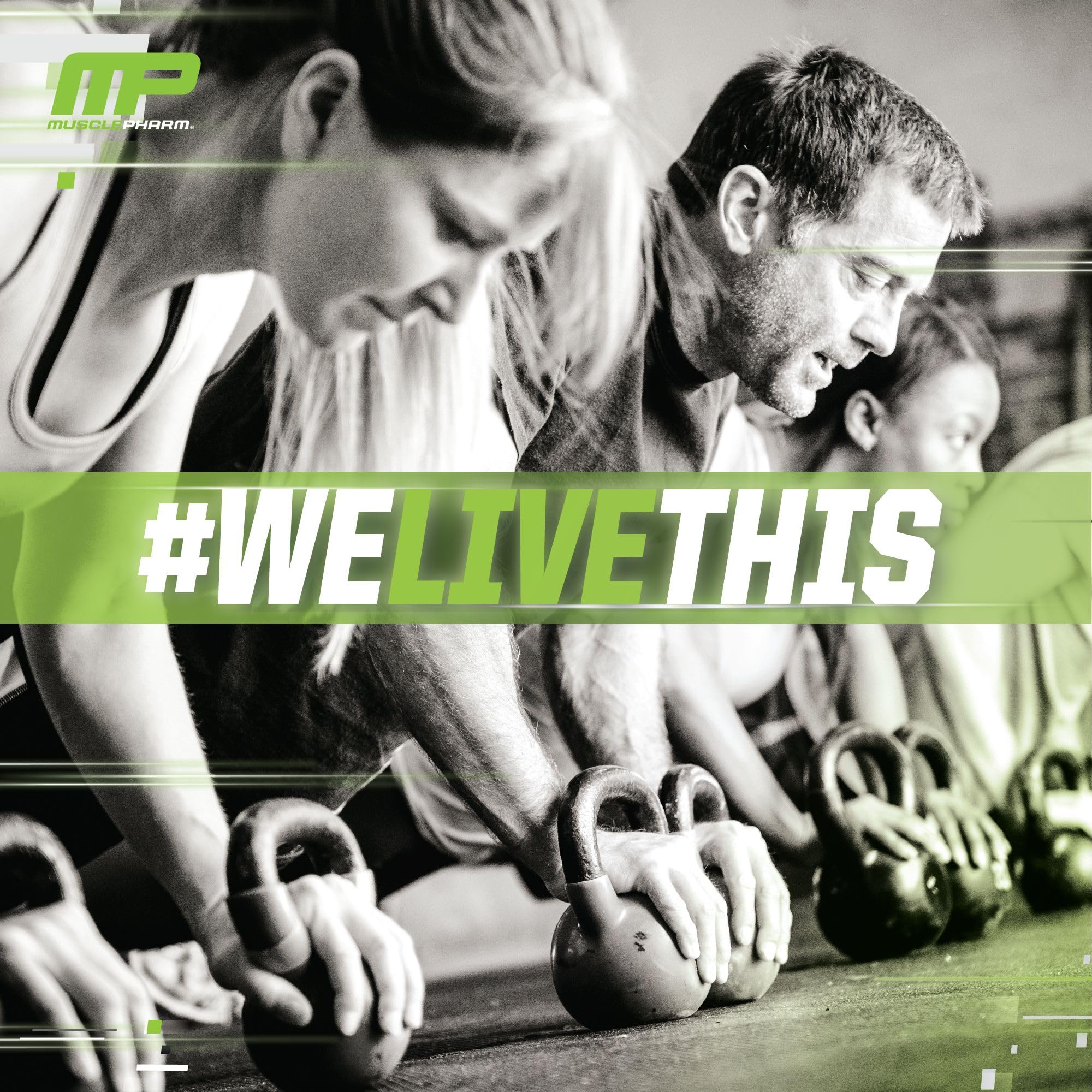 MusclePharm Essentials BCAA Powder, Pre & Post Workout Recovery Drink, Supports Muscle Pharm