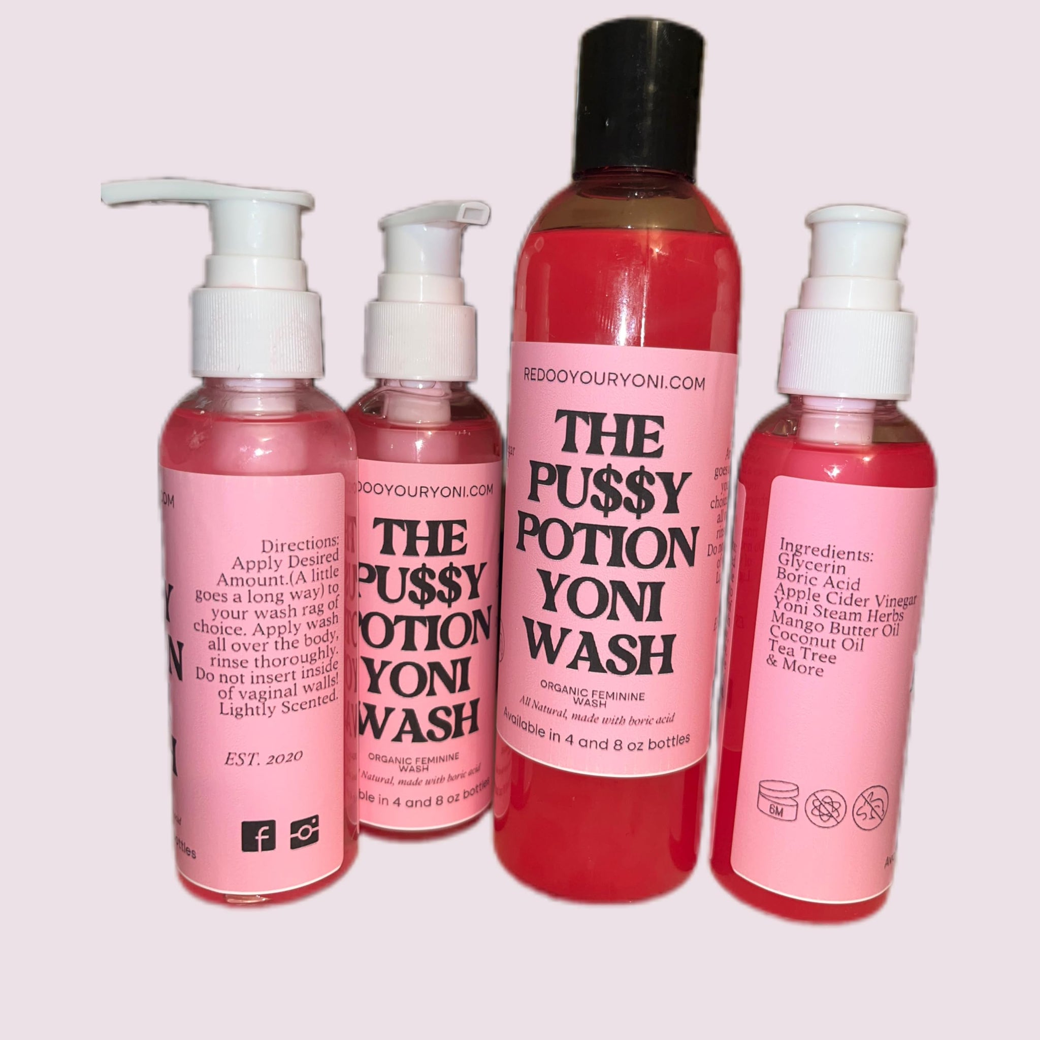 Mango Butter Yoni Wash with boric acid