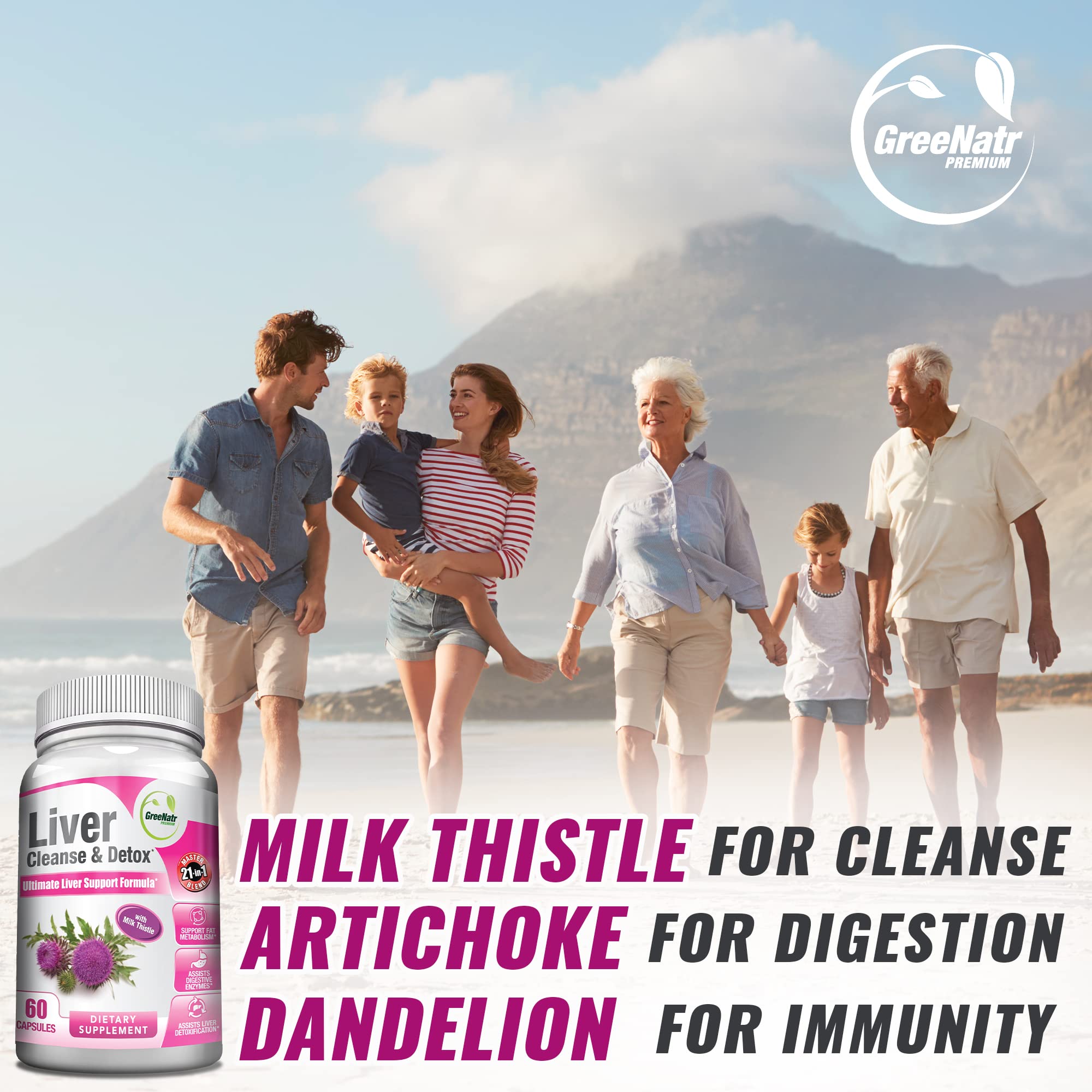 GreeNatr Synergic Bundle - Herbal Menopause Support Complex for Hot Flashes, Night Sweats & Mood Swings GreeNatr