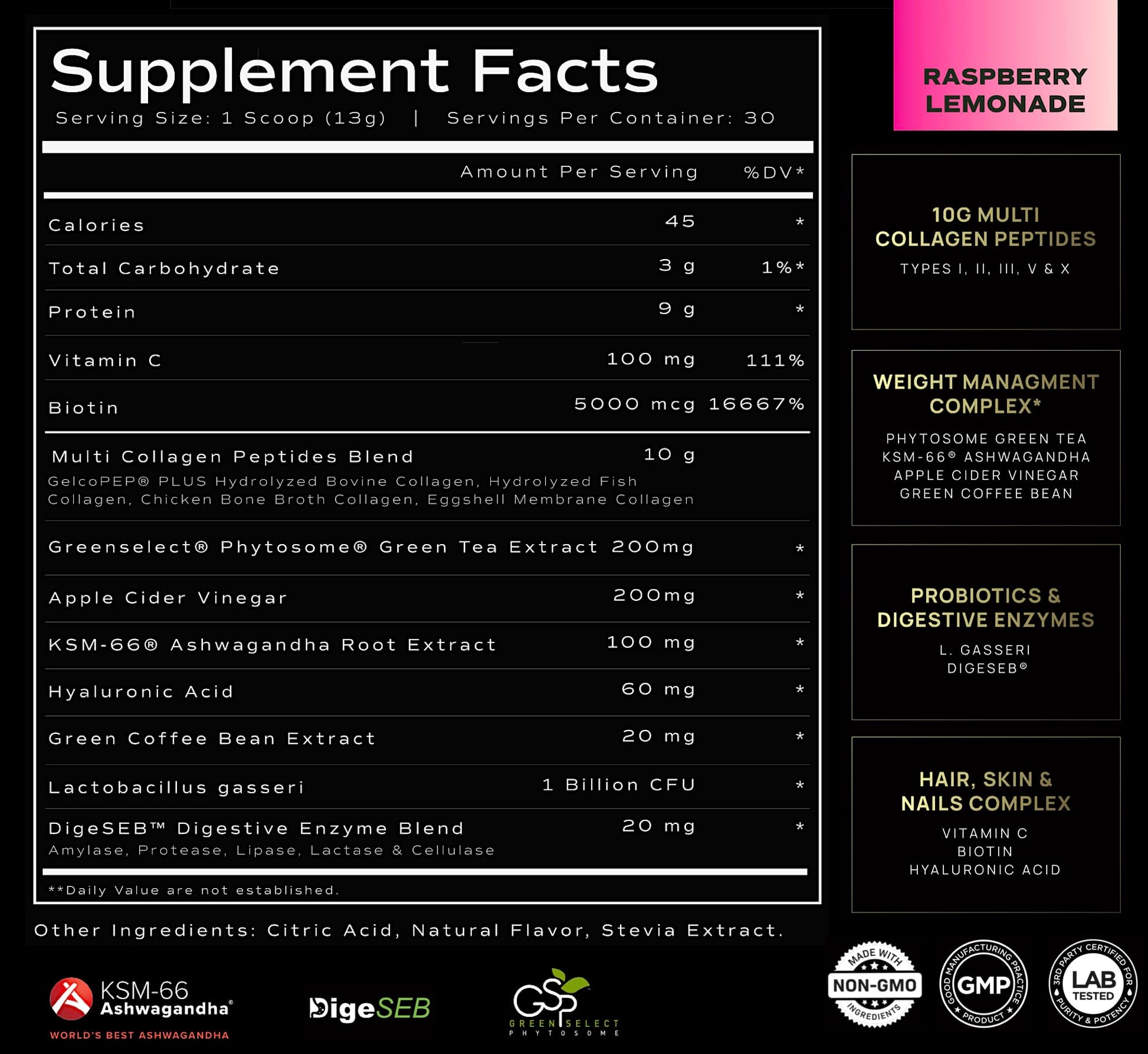 Super Collagen Burn - Premium Multi Collagen Powder for Women Weight Loss & Beauty TERRA ELMNT