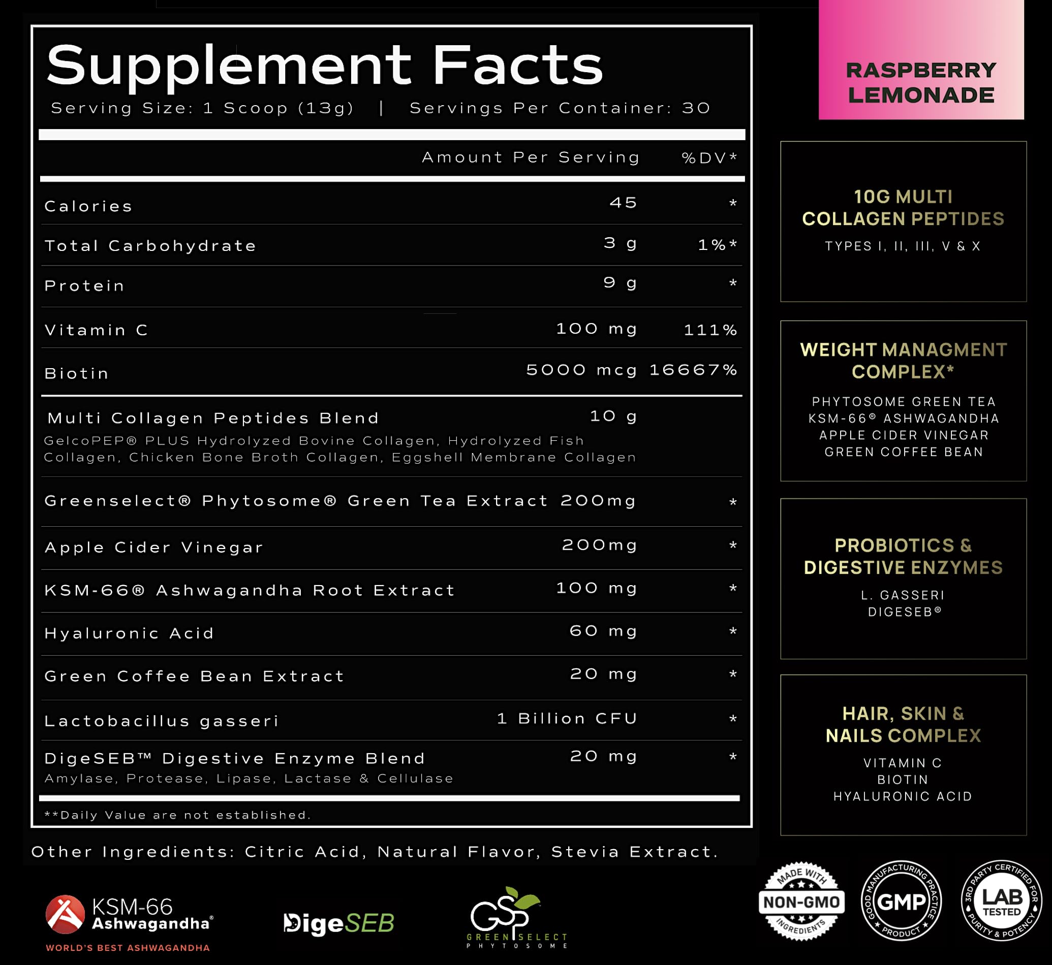 Super Collagen Burn - Premium Multi Collagen Powder for Women Weight Loss & Beauty TERRA ELMNT