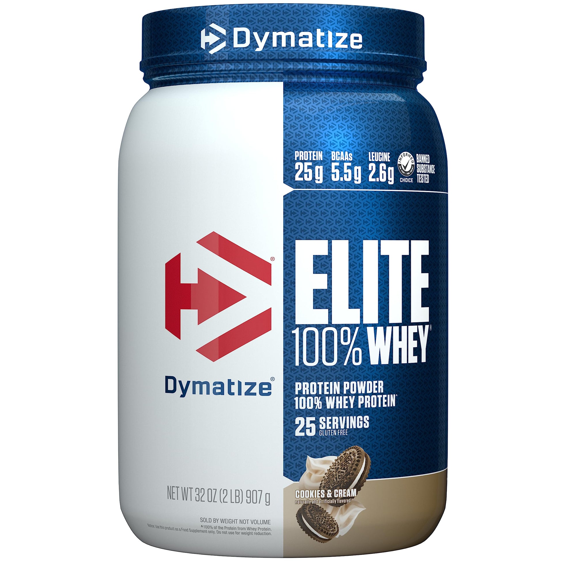 Dymatize Elite 100% Whey Protein Powder, Quick Absorbing & Fast Digesting for Optimal 