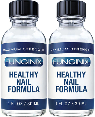 FUNGINIX Healthy Nail Formula - Finger And Toe Fungus Treatment, Made In USA, Foot 