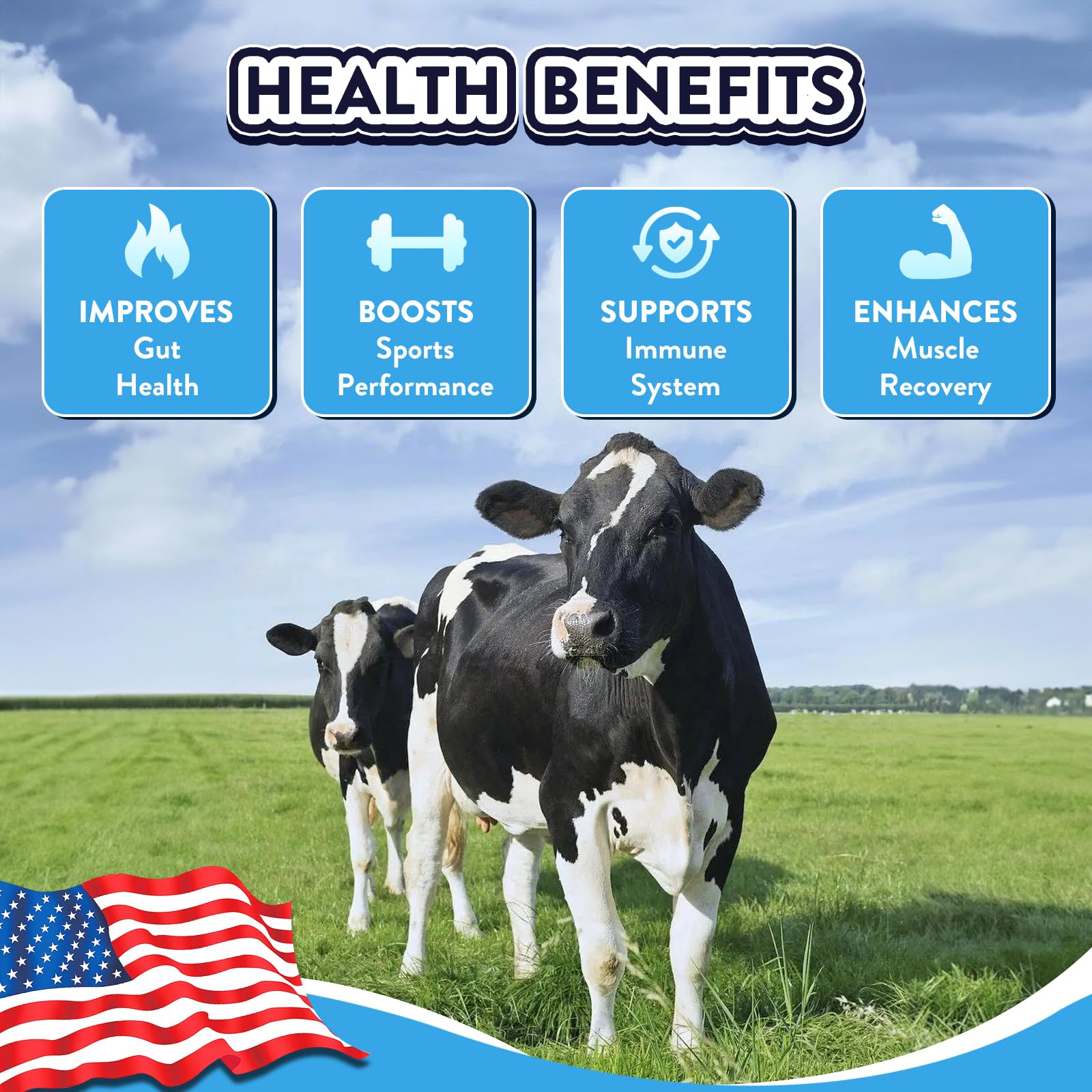 Equip Foods Core Colostrum - 100% Grass Fed Colostrum Powder 3,000mg, 40% IgG Equip