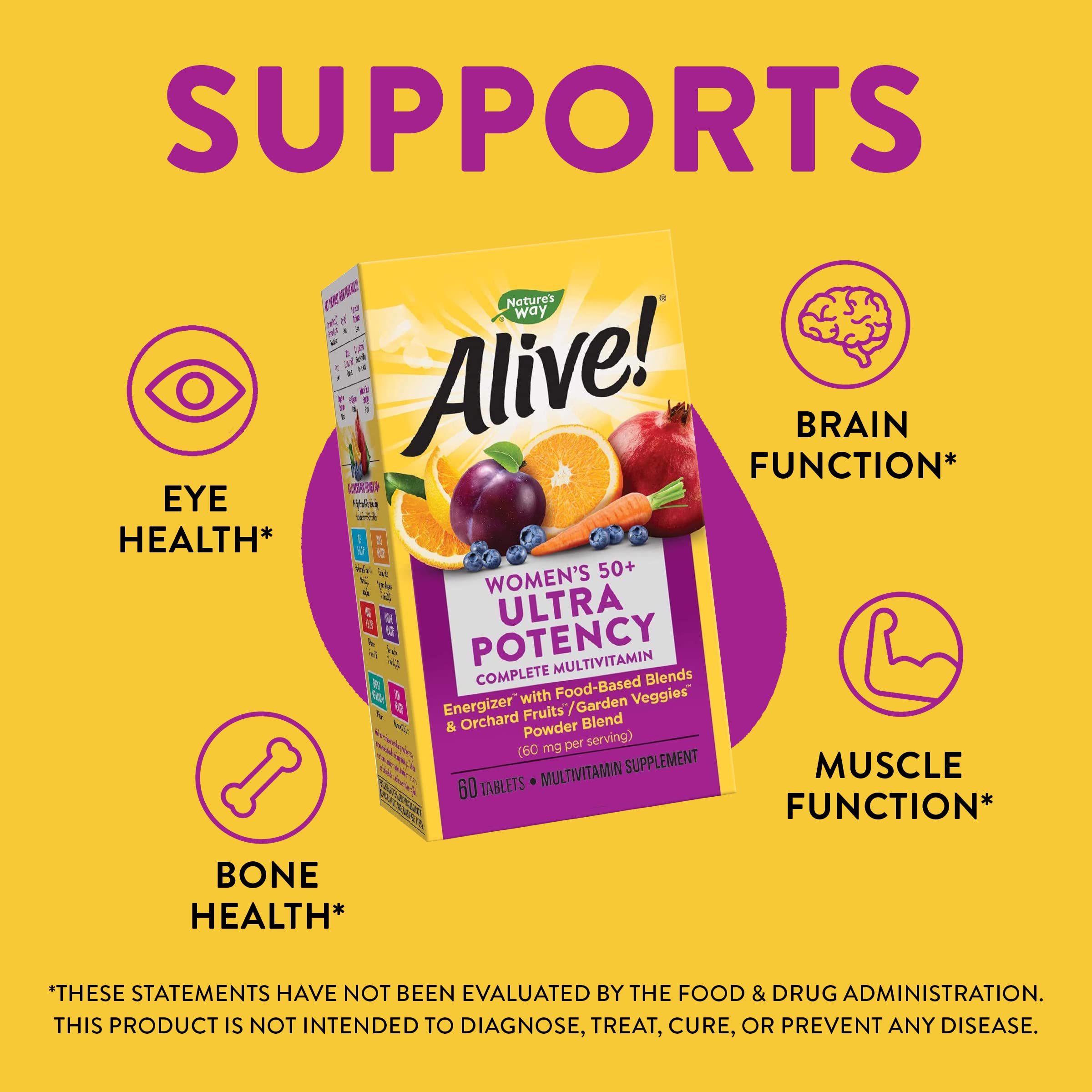 Nature’s Way Alive! Women’s 50+ Ultra Potency Complete Multivitamin Nature's Way