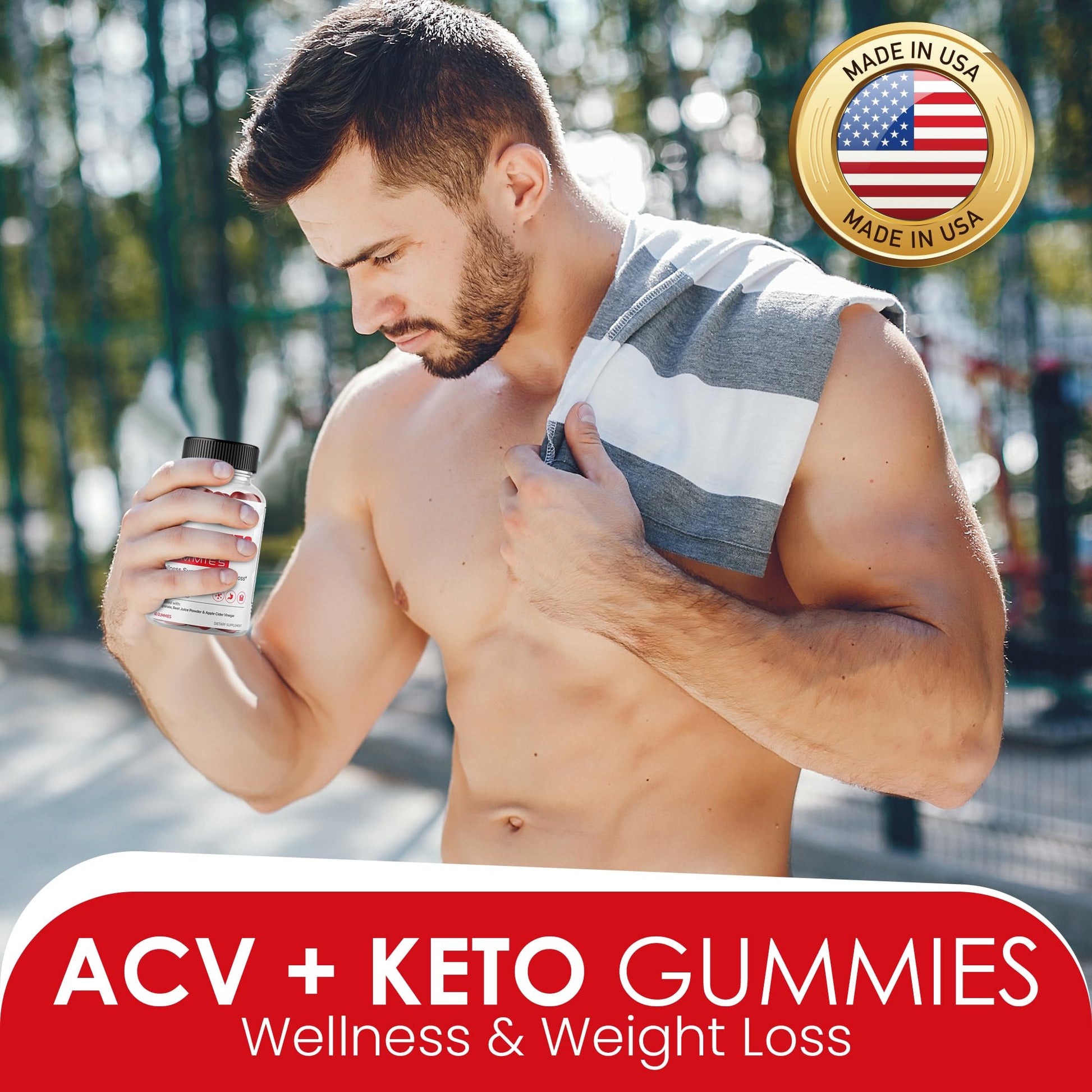 Nutrocell Simpli Health ACV Ketos Gummies Keto Apple Cider Vinegar 1050mg, Simplihealth Nutrocell