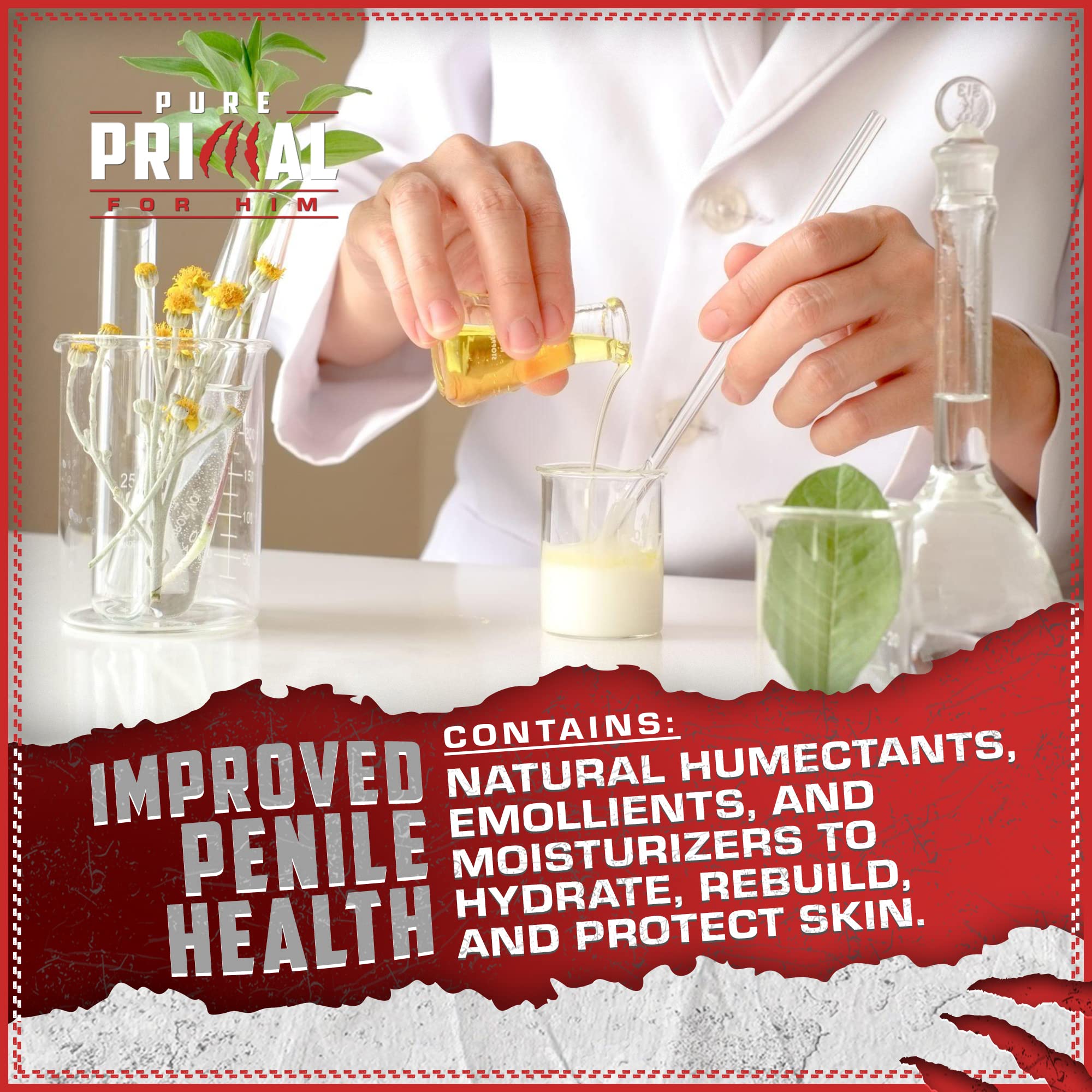 Pure Primal Premium Penile Health Cream - Advanced Moisturizing Penile Cream Pure Primal