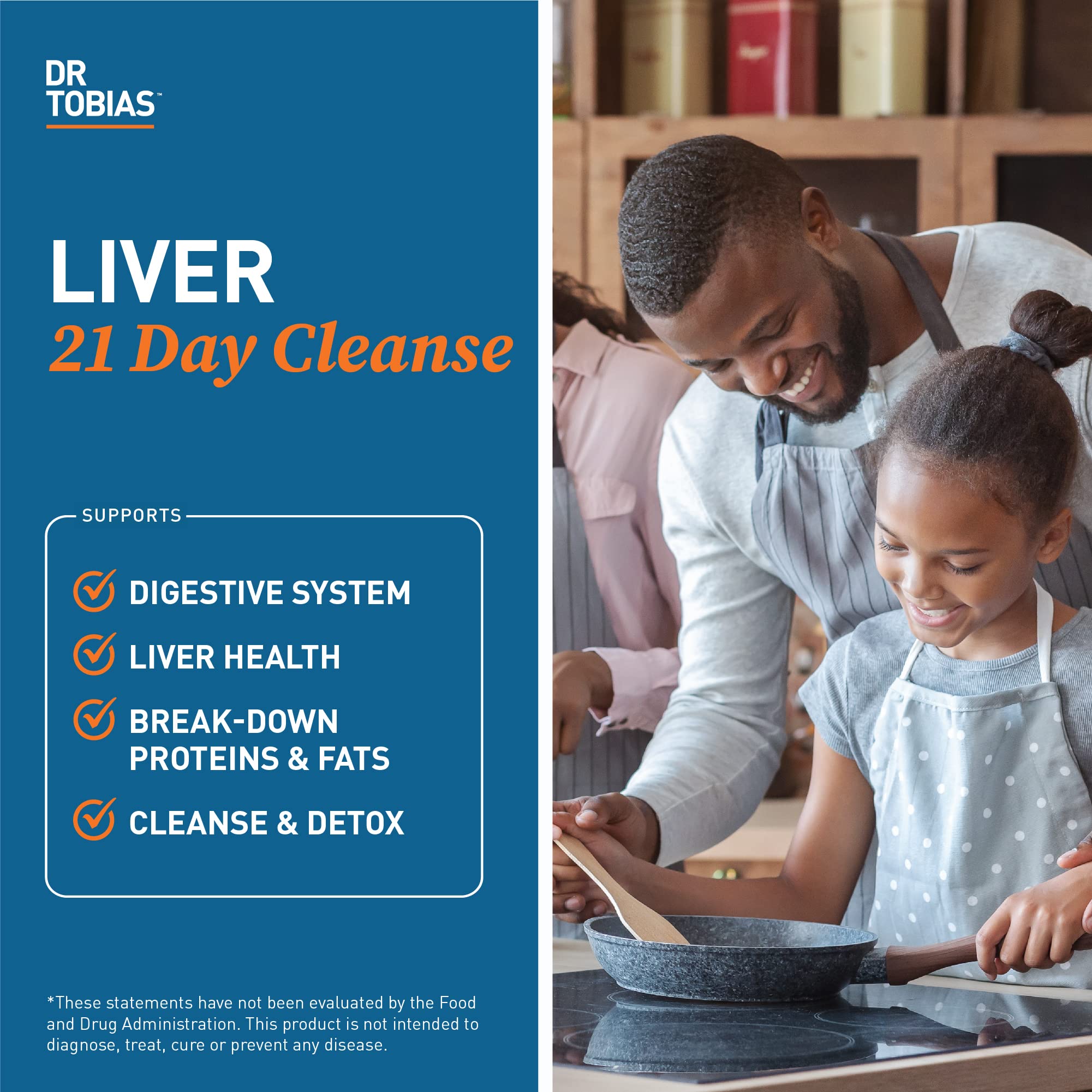 Dr. Tobias Liver 21 Day Cleanse, Herbal Liver Detox Cleanse with Solarplast, Artichoke Extra Dr. Tobias
