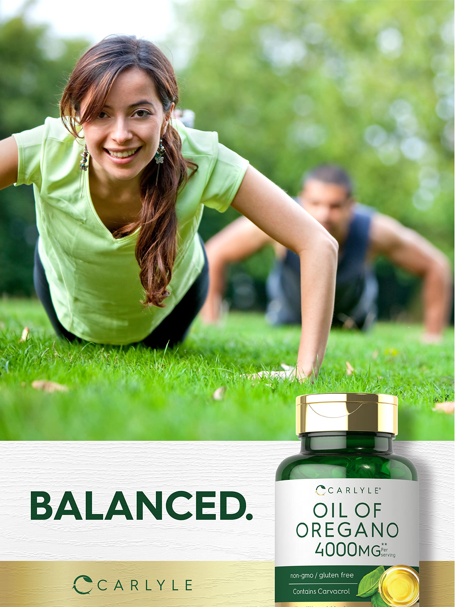 Oregano Oil Extract | Max Potency | 150 Softgel Capsules | Non-GMO and Gluten Carlyle