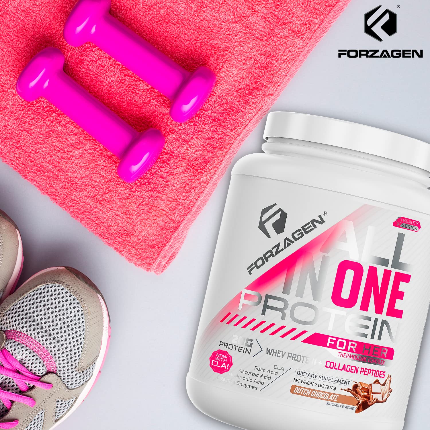 Forzagen Protein Powder for Women - Protein Shake With Collagen Powder for Women Forzagen