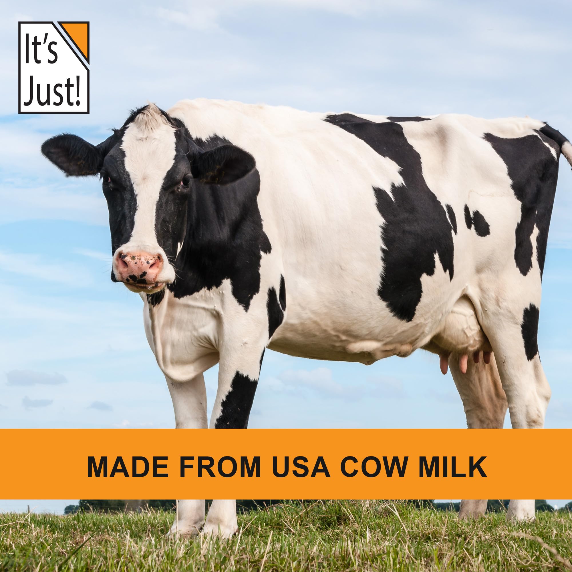 It's Just! - 100% Whey Protein Concentrate, Made in USA, Premium WPC-80, No Added It's Just!