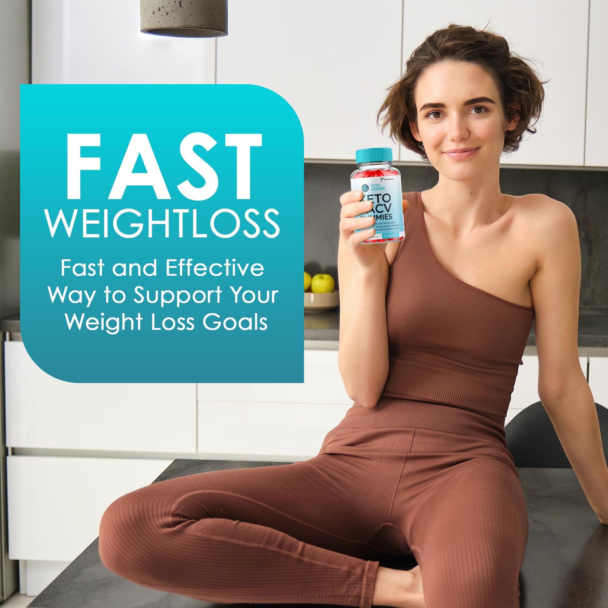 Keto Genesis ACV Gummies - Advanced Weight Loss, Genesis Keto Ketones Apple Cider SHAPEMODE