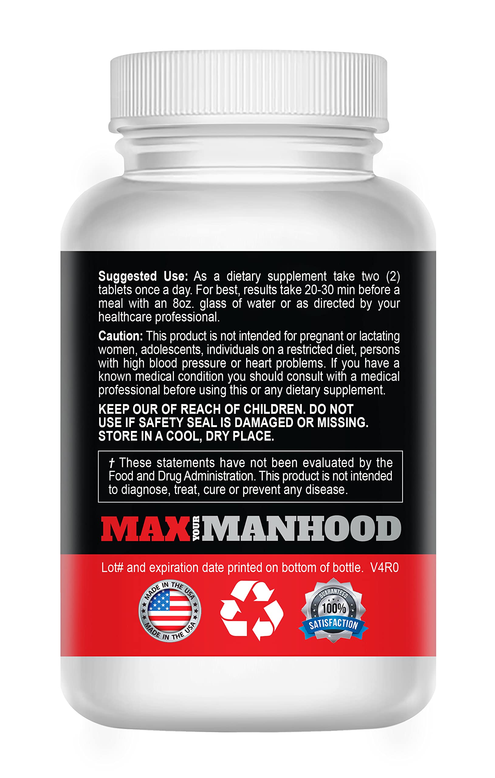 Male Enlargement Pills- Amplify Male Size- Boost Up to 3 Inches Fast- Extend in Length MaleMax