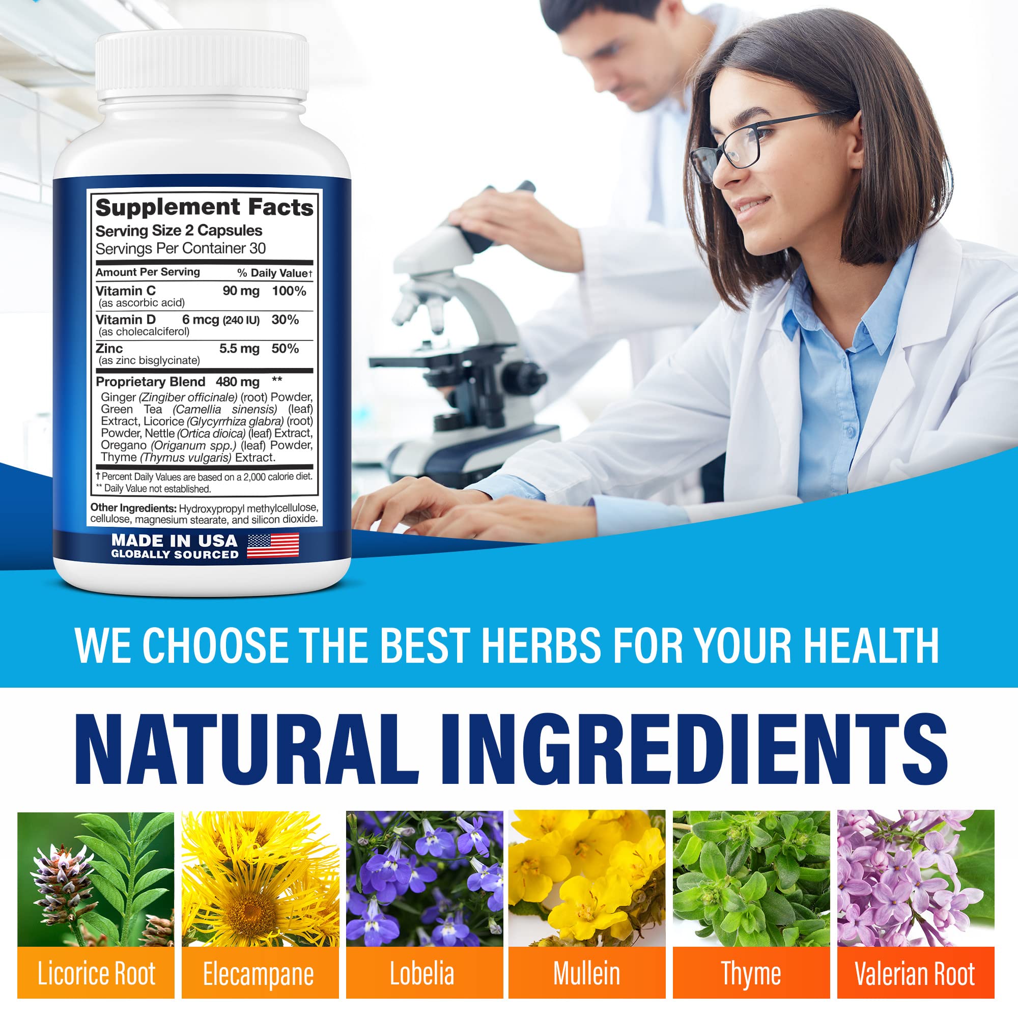 LUNGWELL Quit Smoking Aid - Made in USA - Helps to Clear Lungs & Stop