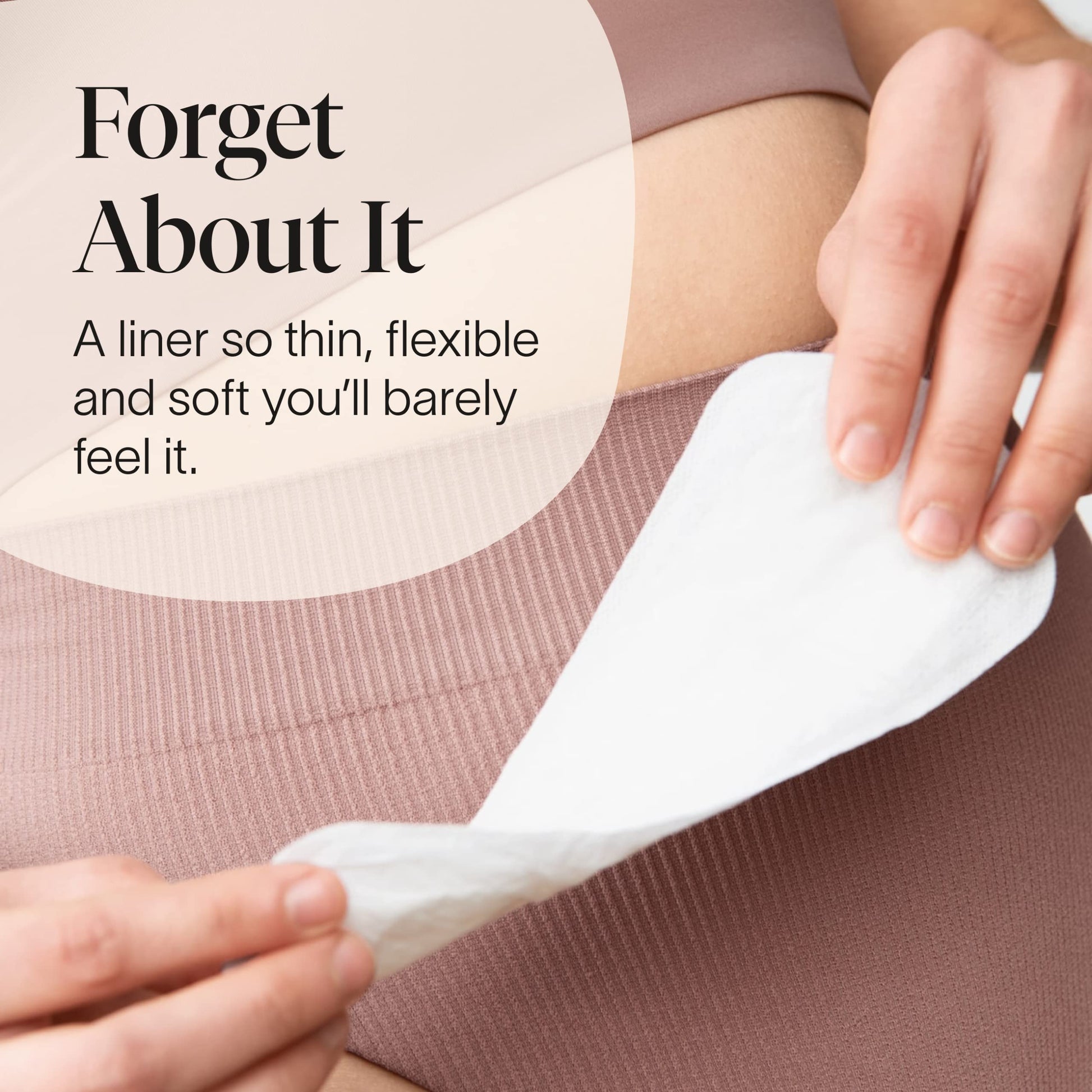 Cora Period Regular Liners | 100% Organic Cotton Topsheet | Ultra Thin, Quick Absorbency Cora