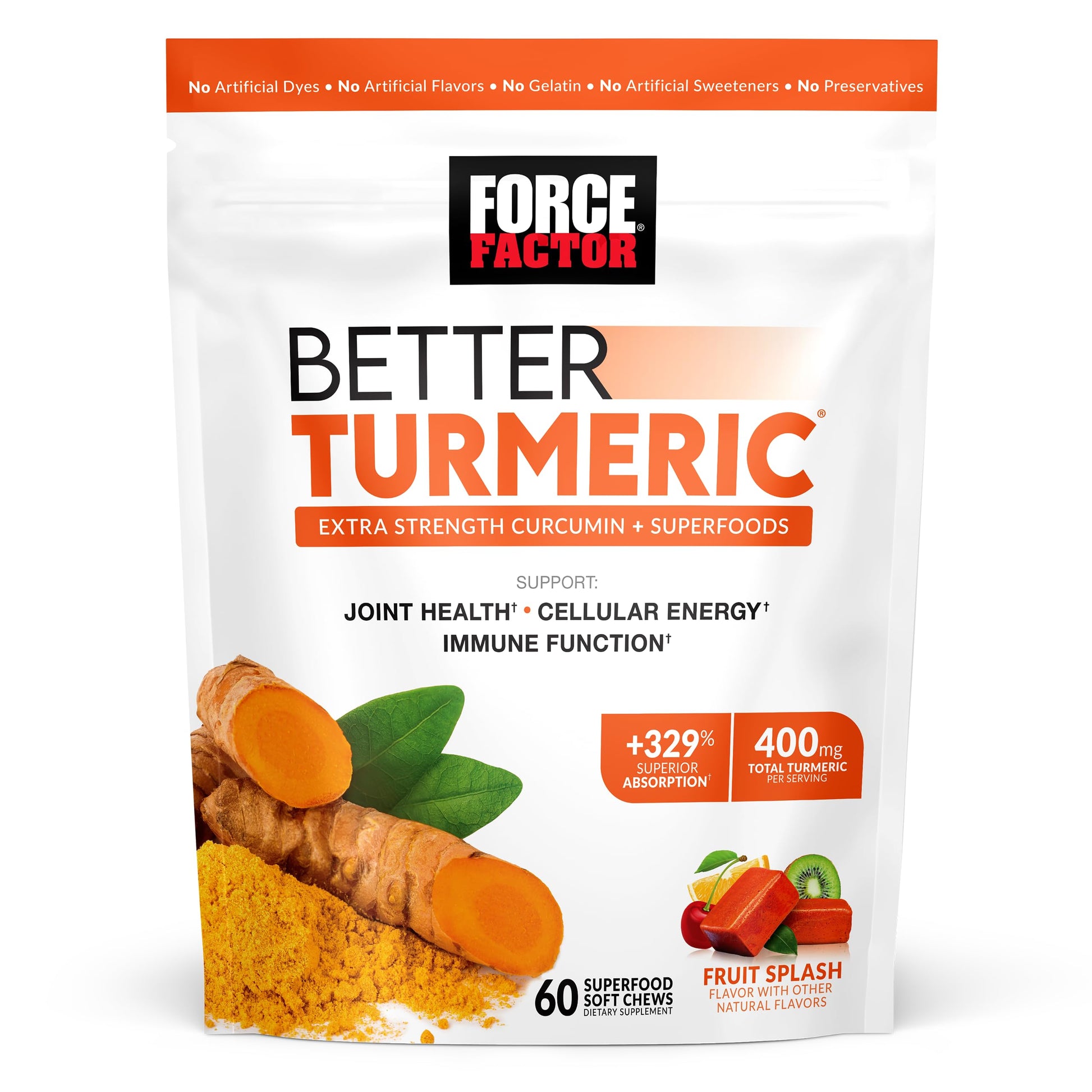Force Factor ProbioSlim Apple Cider Vinegar Gummies with Organic, LactoSpore & Better Force Factor