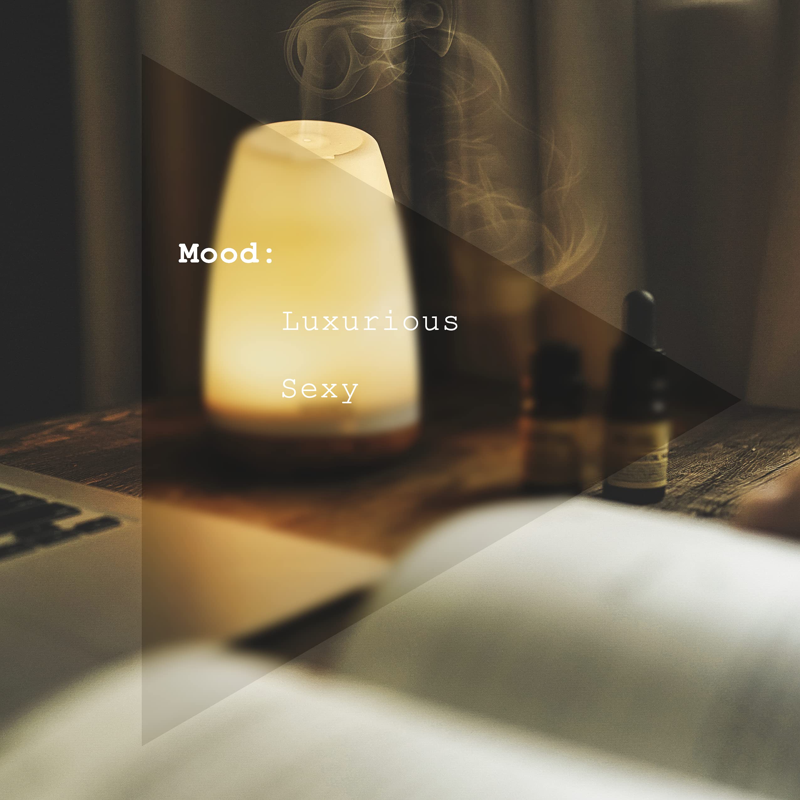 Rouge Diffuser Oil, Ambroxan Molecule-Based Scent, Saffron, Jasmine, Cedarwood Essential Oils Blend sesneslabs