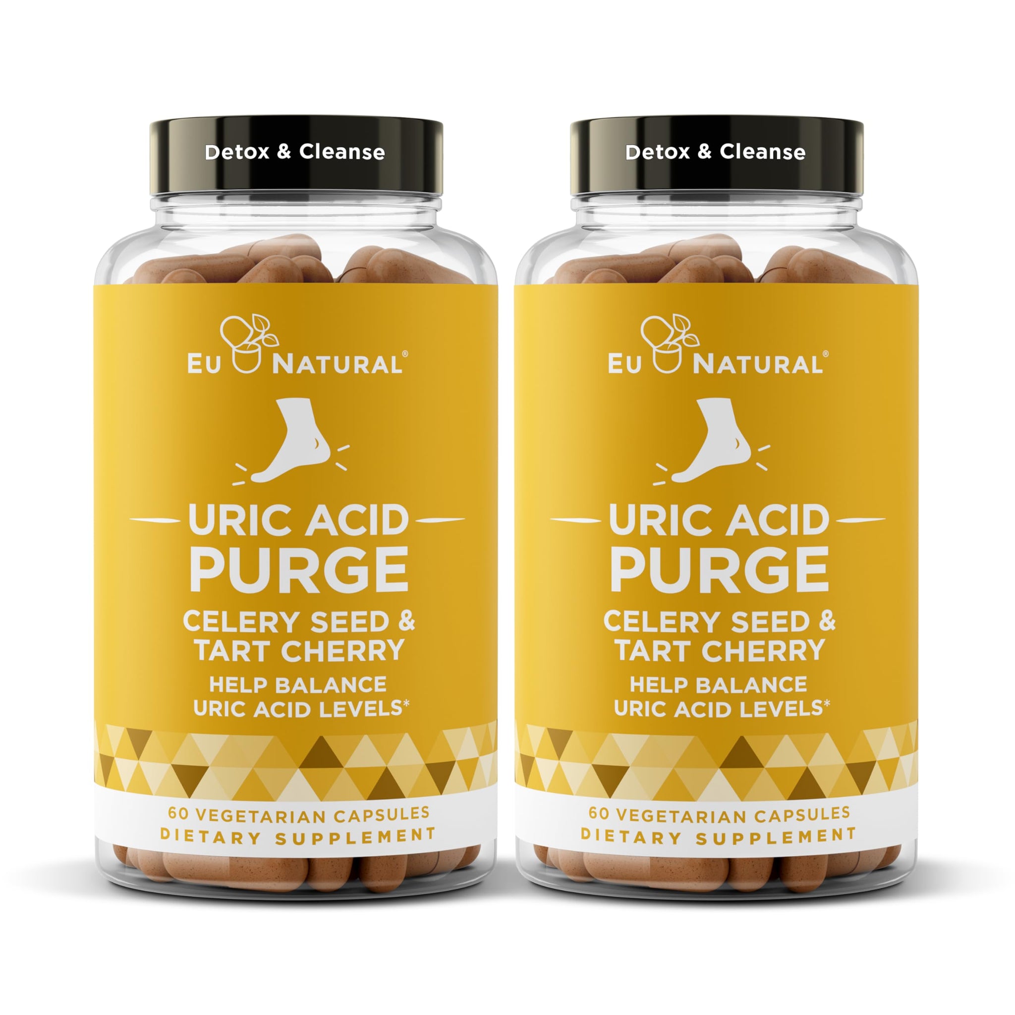 Purge! Uric Acid Flush – Eat & Drink What You Want – Detox and Cleanse with Celery Seed Extract