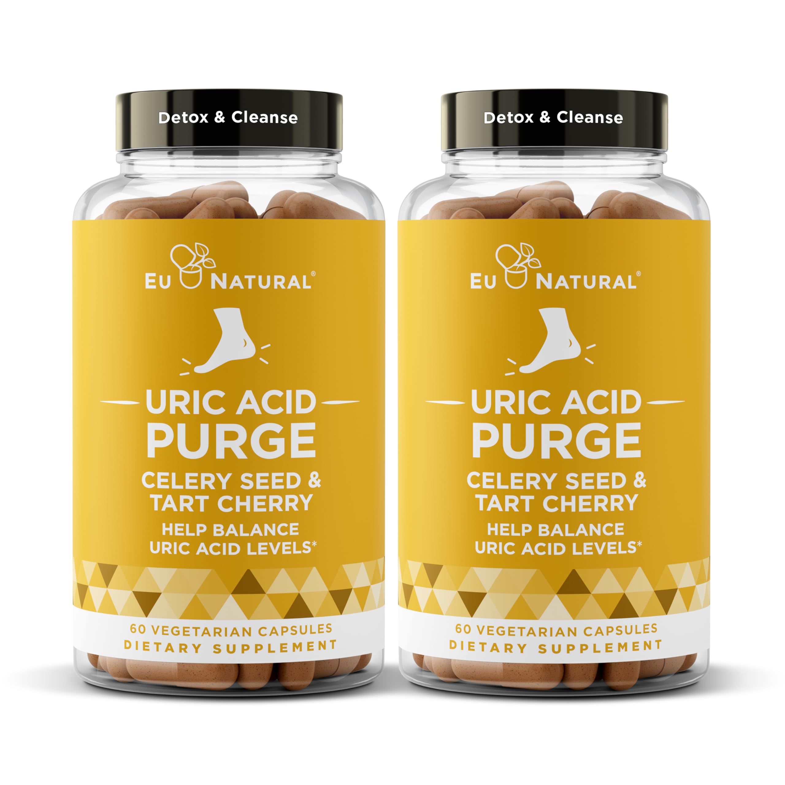 Purge! Uric Acid Flush – Eat & Drink What You Want – Detox and Cleanse with Celery Seed Extract