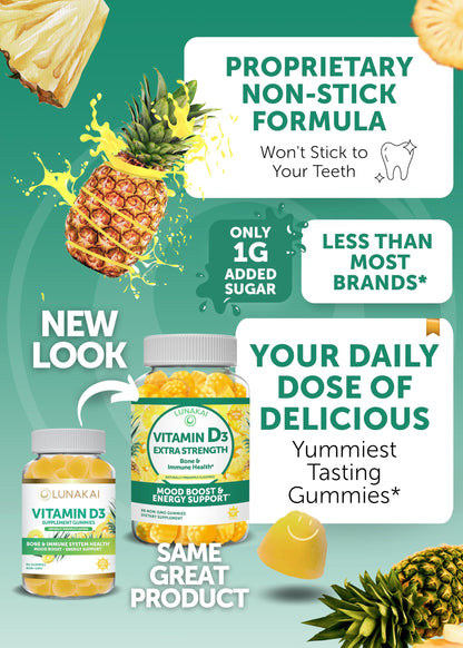 Prenatal Vitamins and Vitamin D3 Gummies Bundle - with Iron and Folic Acid, Chewable Multivitamin