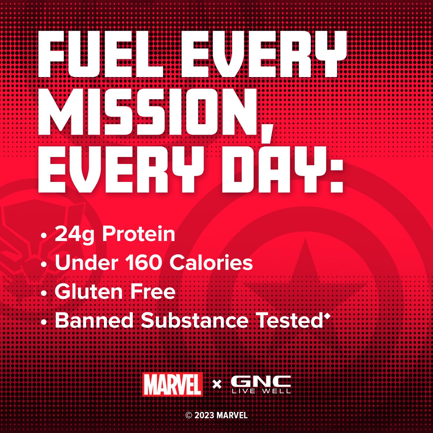 GNC Pro Performance 100% Whey - Marvel: Royal Caramel Cookie - 25 Servings GNC