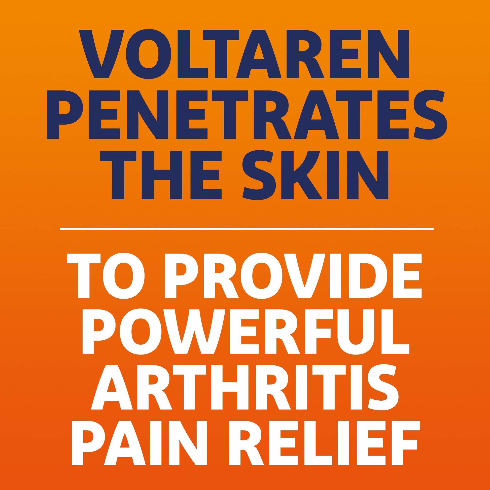 Voltaren Arthritis Pain Gel for Powerful Topical Arthritis Pain Relief, No Prescription VOLTAREN