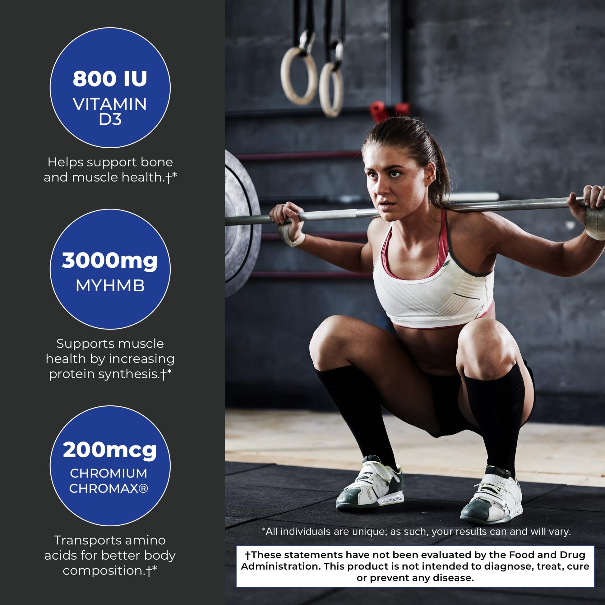 POWERLIFE Tony Horton High Impact Grass Fed Whey Protein with 3000 MG of HMB POWERLIFE