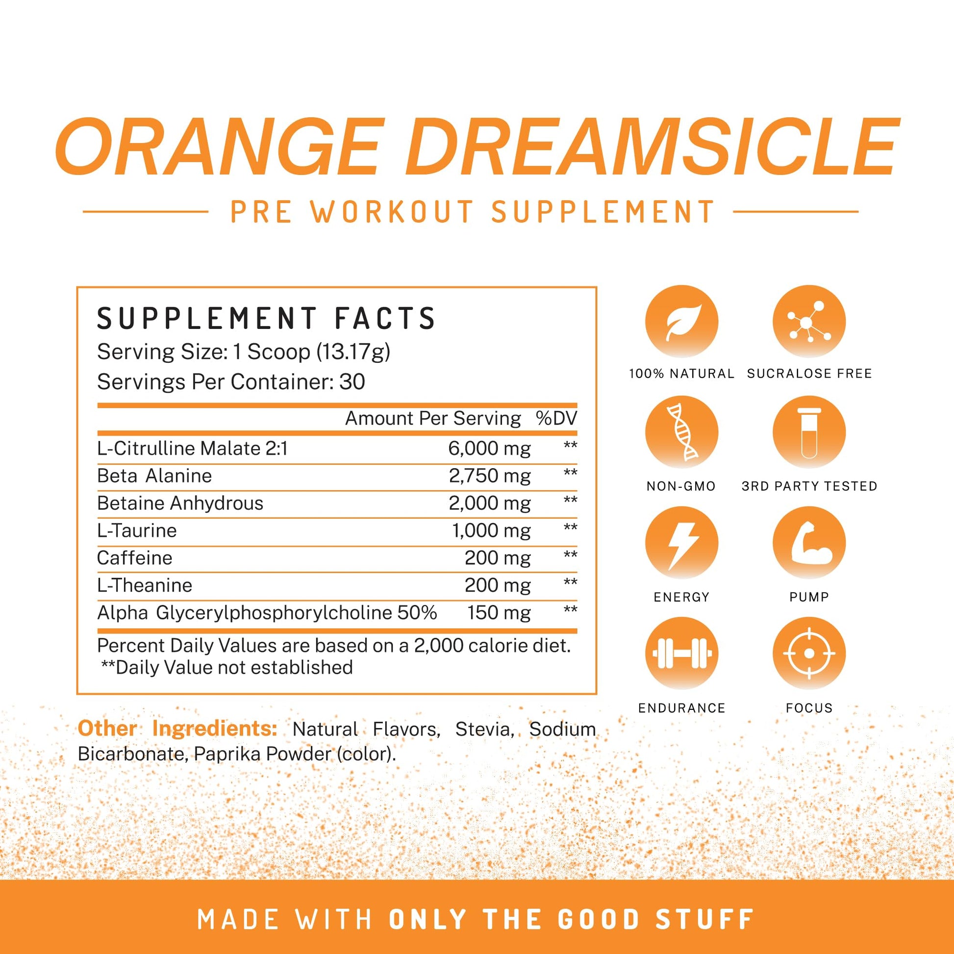 PWDRS PRE Pre-Workout Powder - Energy, Pump, Endurance, Focus, Strength Supplement PWDRS