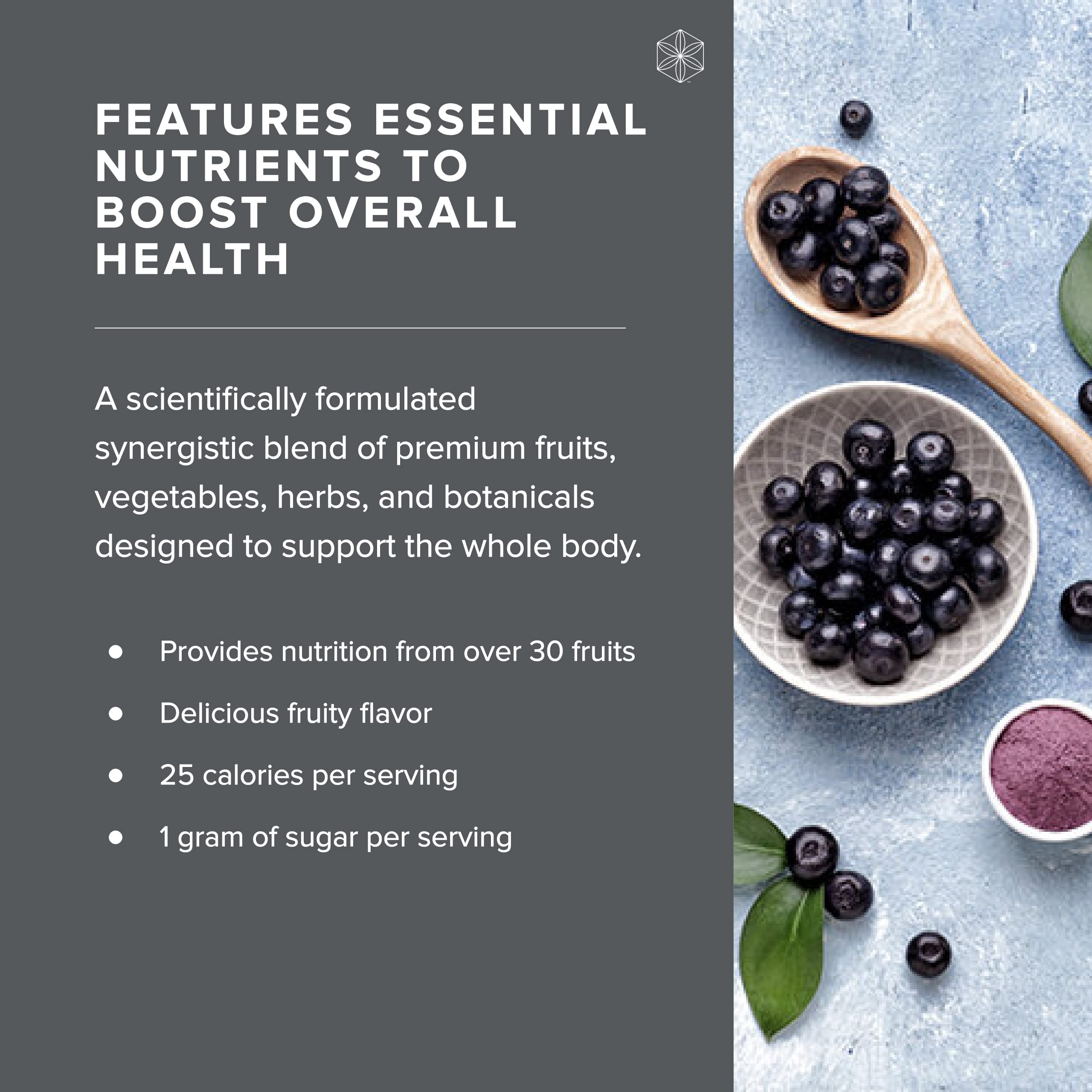 Isagenix Fruits - Phytonutrient & Superfruits Drink Mix - Health Support Supplement Isagenix