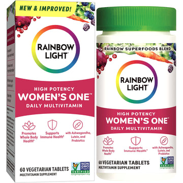 Rainbow Light Womens One High-Potency Daily Multivitamin, Womens Multivitamin Provide
