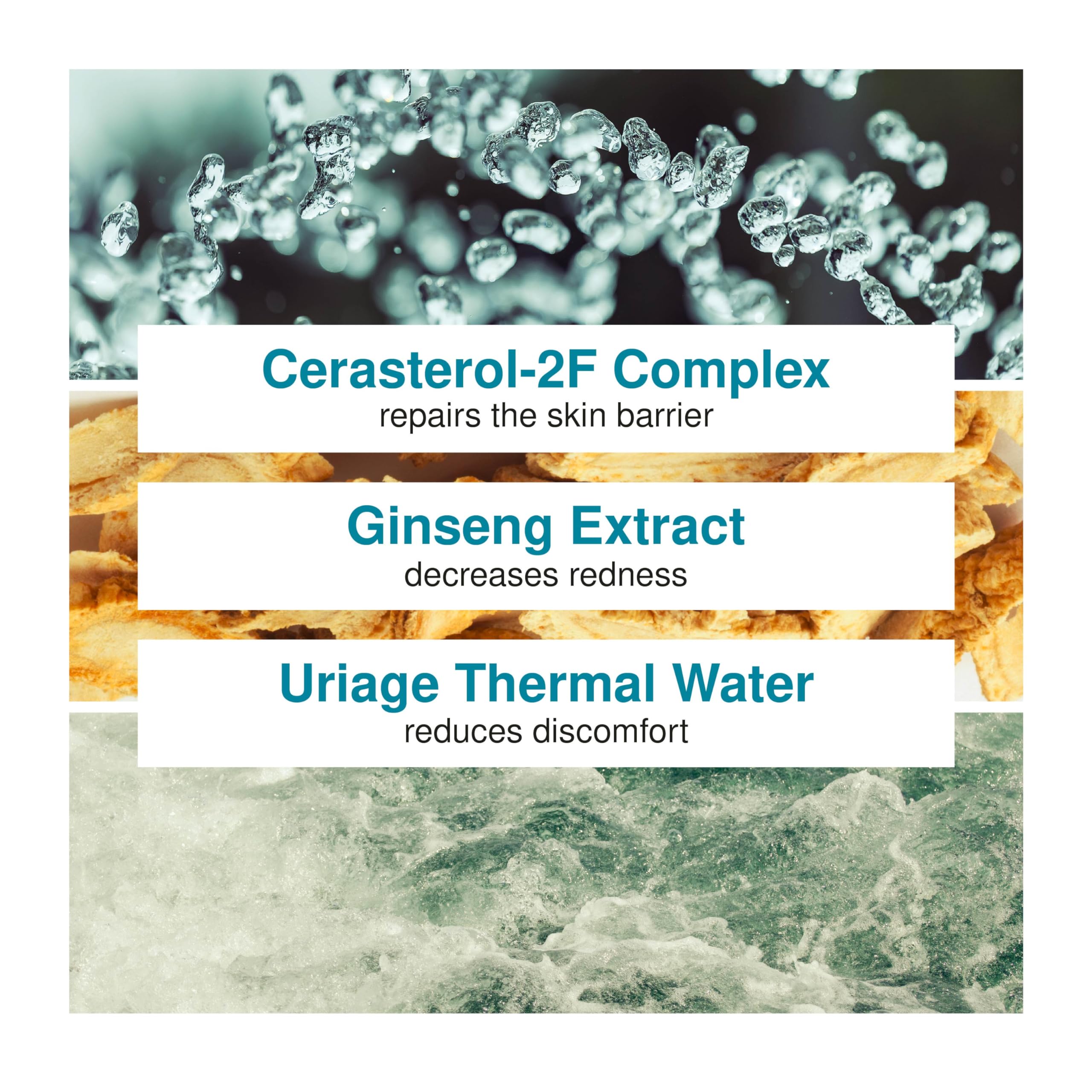 Uriage Roseliane Redness Relief Face Cream 1.35 fl.oz. | Hydrating Moisturizer Uriage