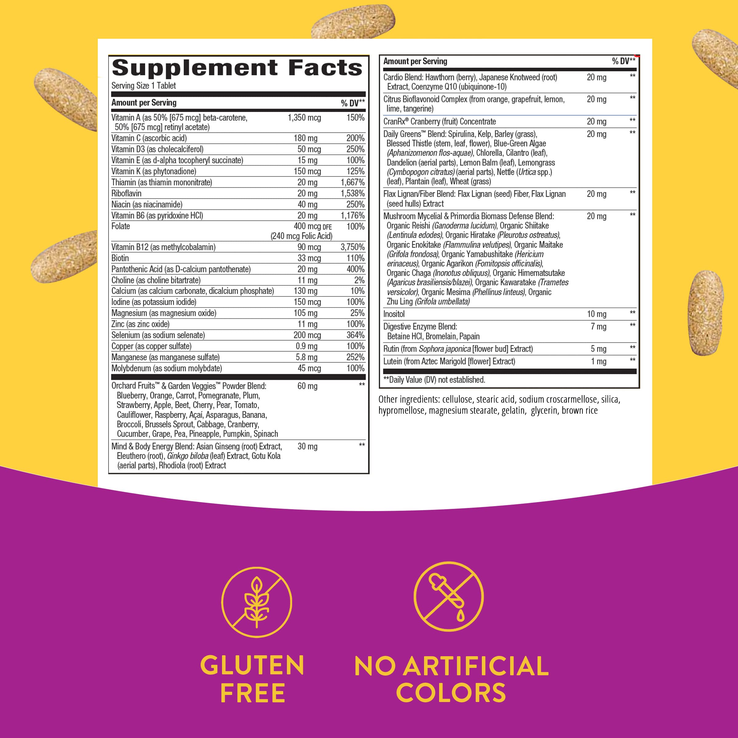 Nature’s Way Alive! Women’s 50+ Ultra Potency Complete Multivitamin Nature's Way