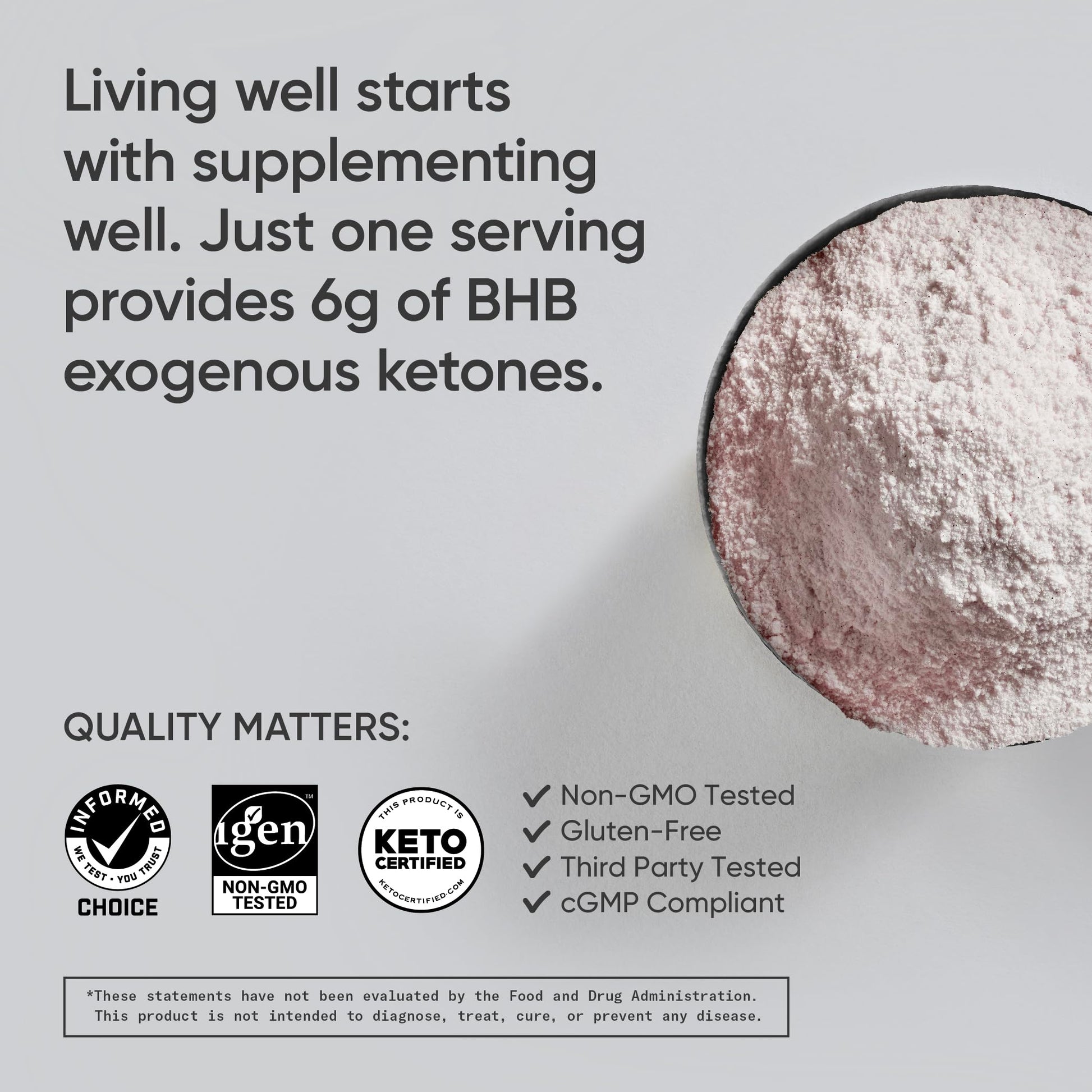 Sports Research Keto Plus Exogenous Ketones with goBHB - 30 Servings | Keto Electrolyte Sports Research