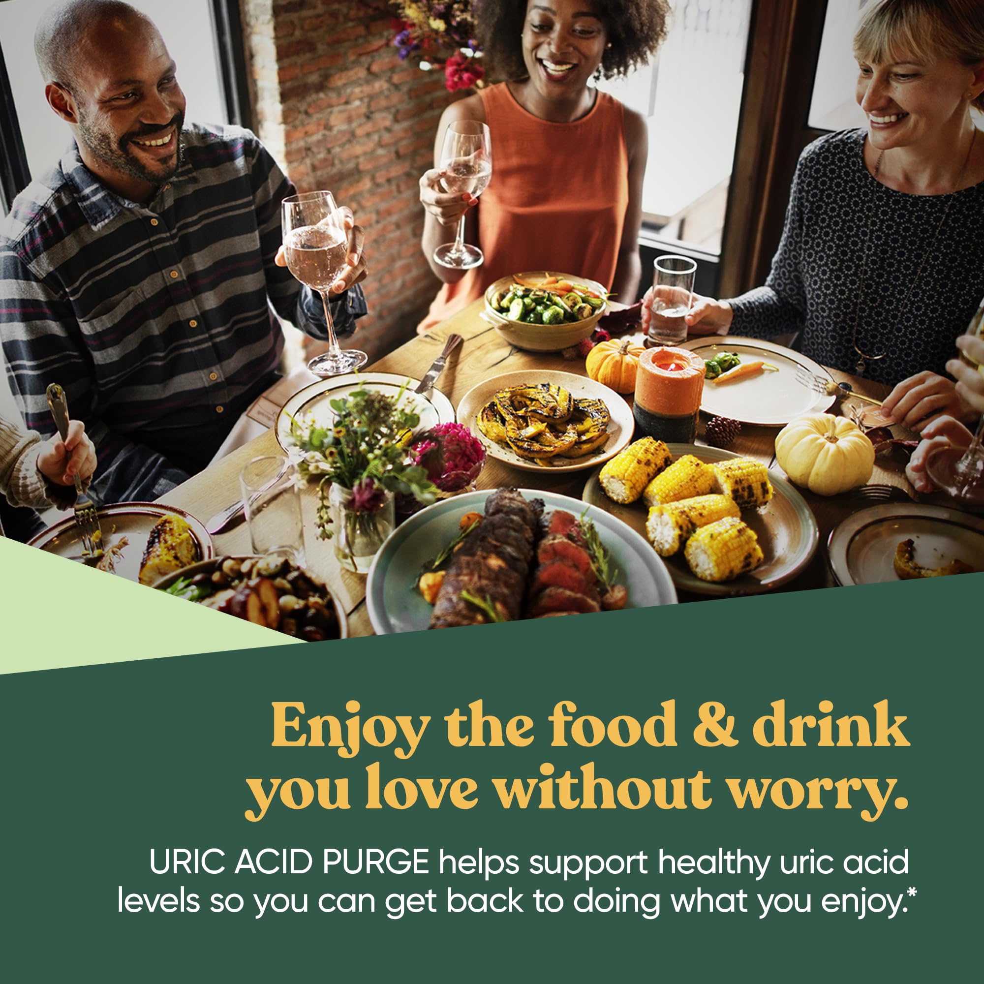 Purge! Uric Acid Flush – Eat & Drink What You Want – Detox and Cleanse with Celery Seed Extract Eu Natural