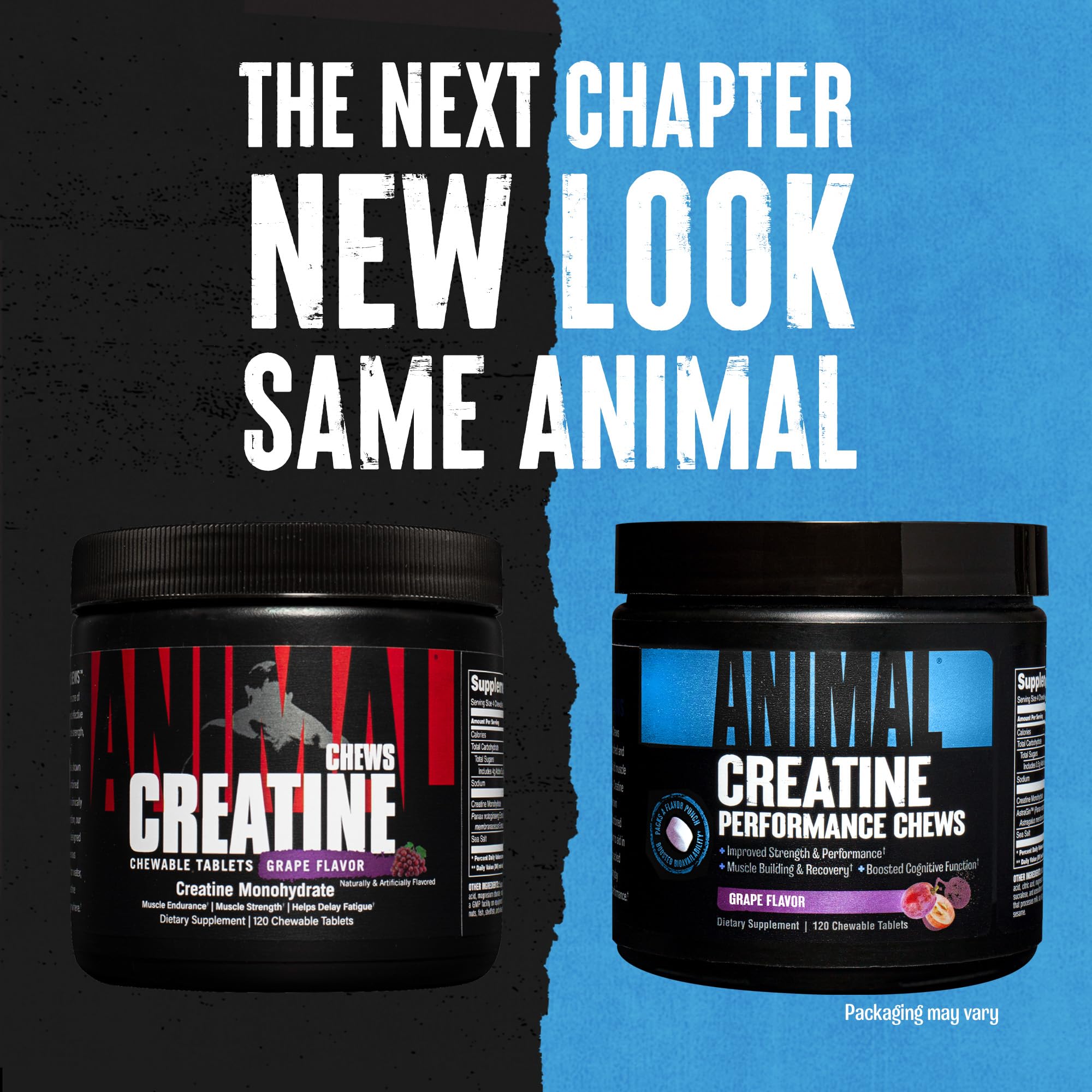 Animal Creatine Chews Tablets - Enhanced Creatine Monohydrate with AstraGin Animal