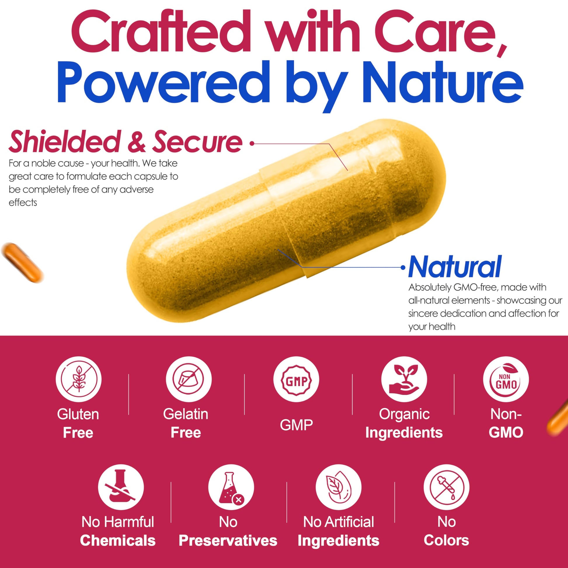 Nutradora Quercetin 1000mg Per Serving Veggie Capsules, Non-GMO