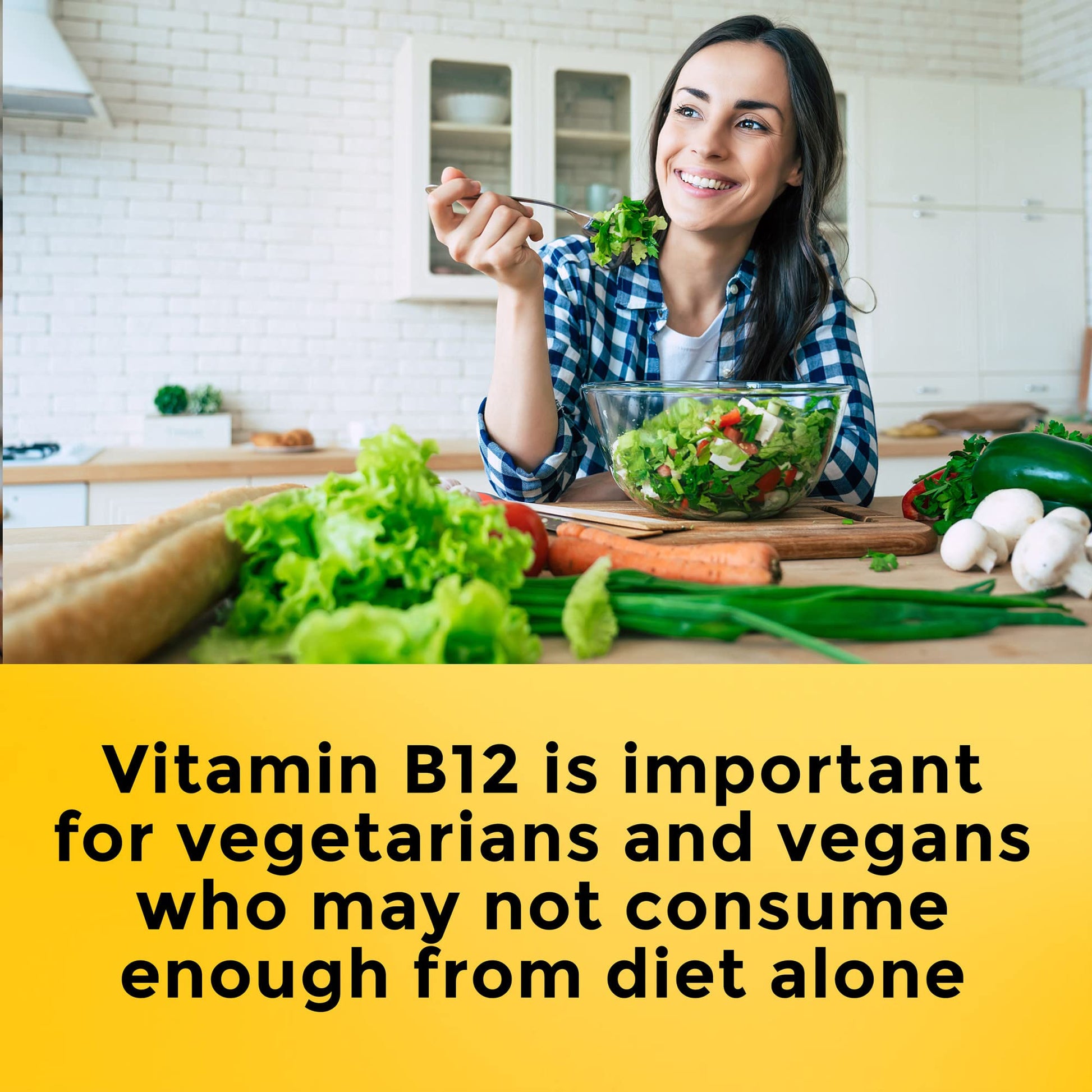 Nature Made Vitamin B12 1000 mcg, Dietary Supplement For Energy Metabolism Support Nature Made