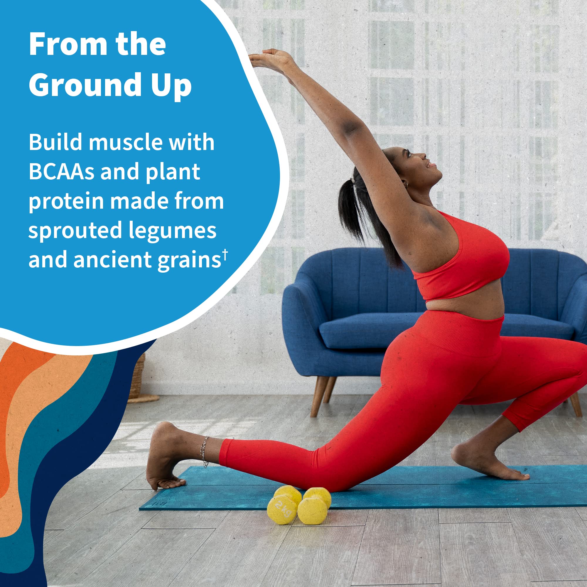 Organic Vegan Vanilla Protein Powder - Garden of Life – 22g Complete Plant Based Raw Garden of Life