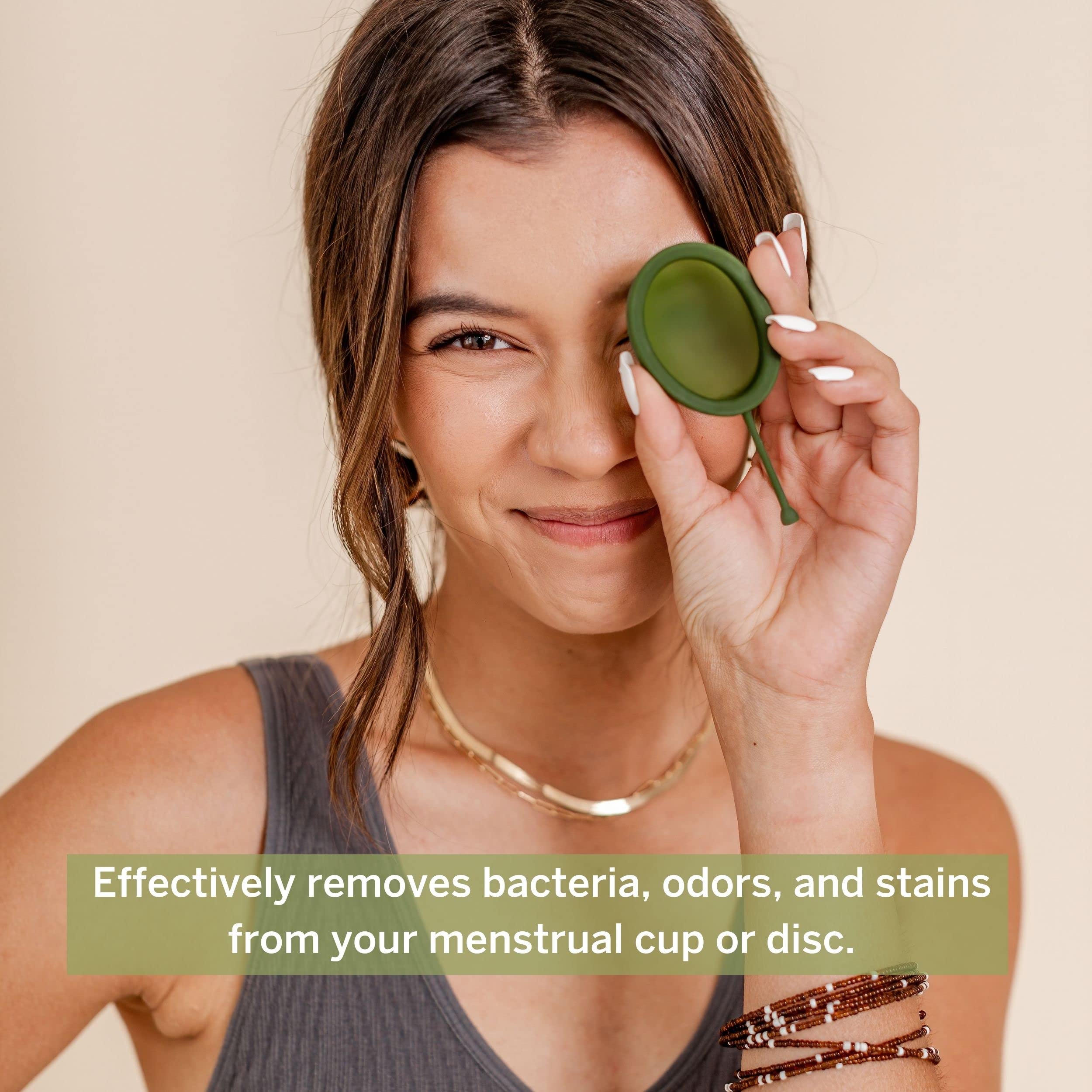 Pixie Menstrual Cup Cleaner Wash + Foaming Dispenser + More Wash in Bottle Than Any Other Brand Pixie Cup