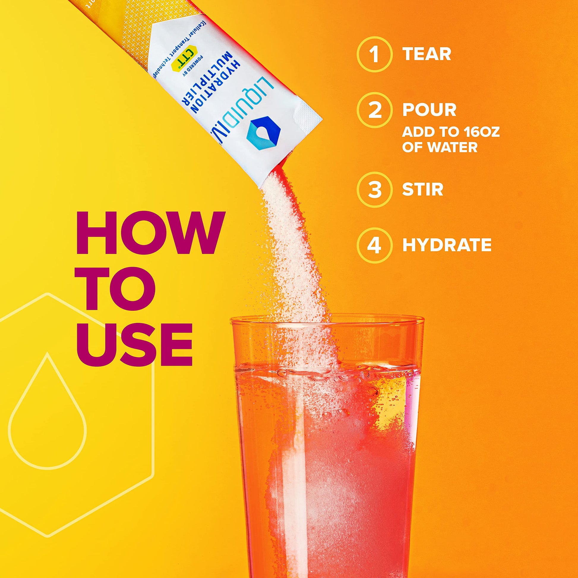 Liquid I.V. Hydration Multiplier + Immune Support -Wild Berry Blend - Hydration Powder Liquid I.V.