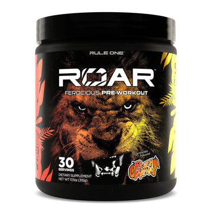 Rule 1 R1 ROAR, Peach Mango - 11.11 oz - Pre-Workout Powder - With Creatine, Beta-Alanine