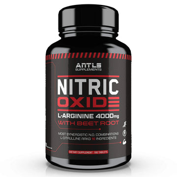 Nitric Oxide Supplement Booster Complex L Arginine 4000mg,L Citrulline, AAKG,Beet Root
