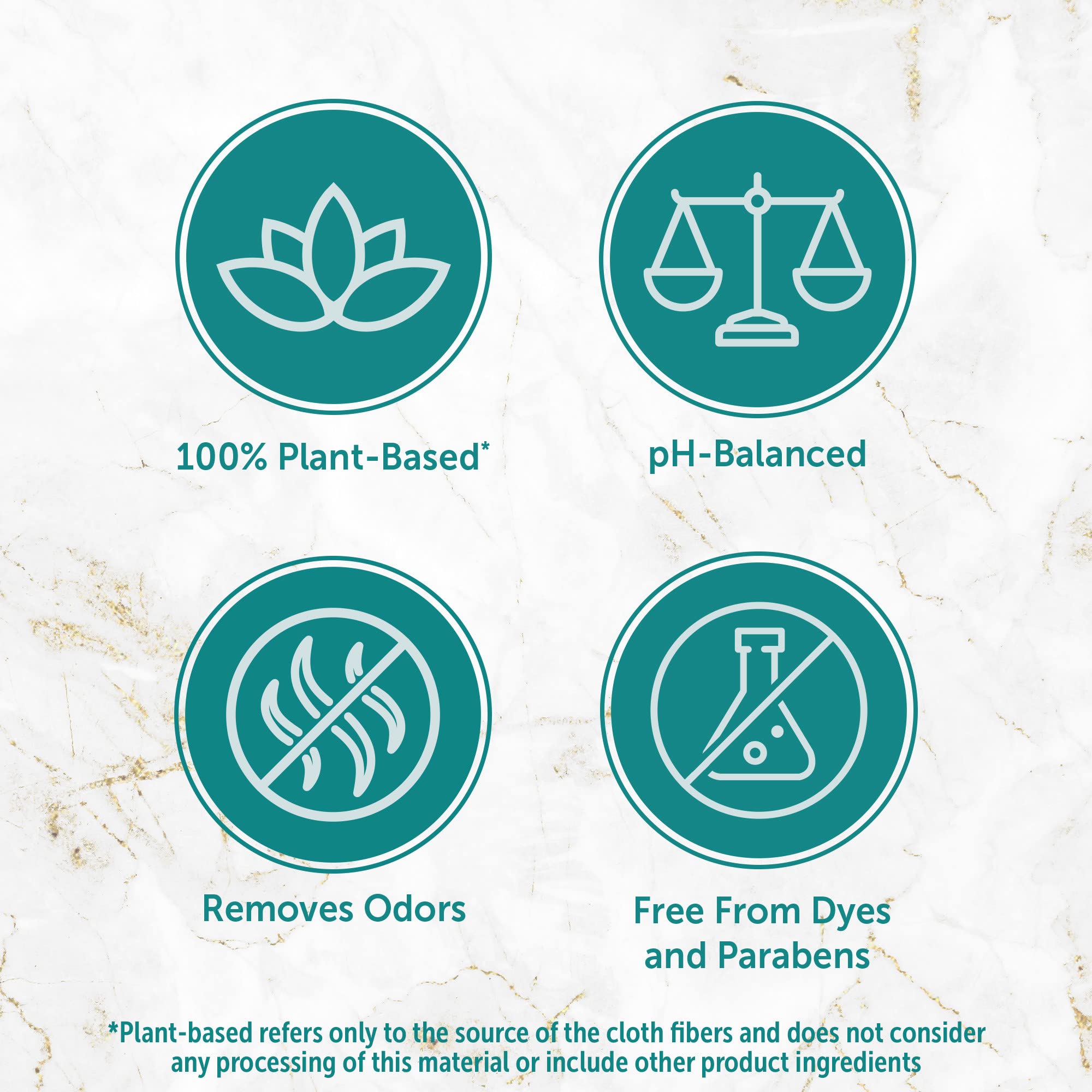 Summer's Eve Spa Calming Chamomile Feminine Wipes, 100% Plant Based*, pH balanced Plush Cloths Summer's Eve