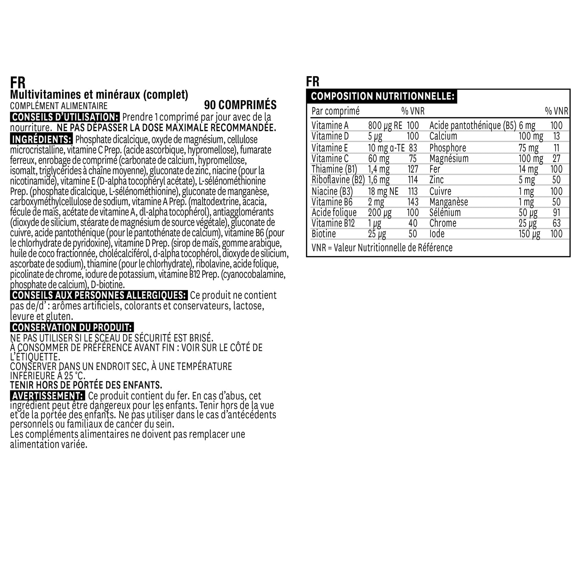 Natures Aid Multivitamins and Minerals, 90 Count (Pack of 1), (Packing may vary) natures aid